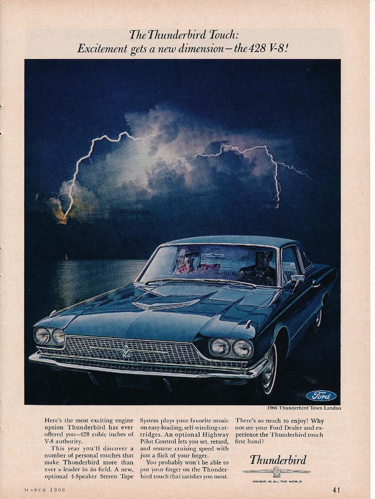 1966 - Ford Thunderbird Town Landau - blue