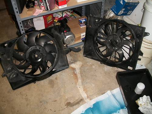 2002 ford thunderbird hydraulic cooling fan