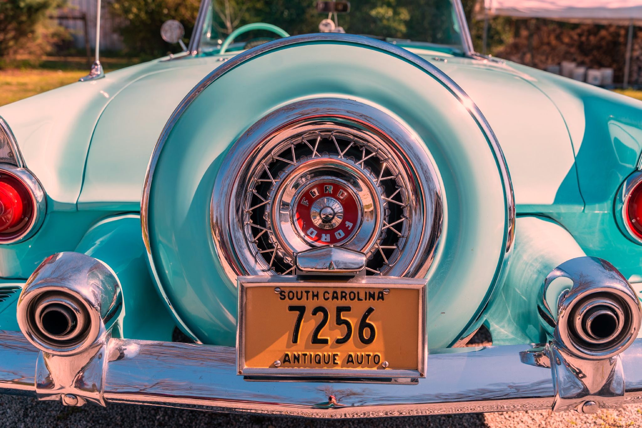 1955 Ford Thunderbird Continental Kit Rear Bumper