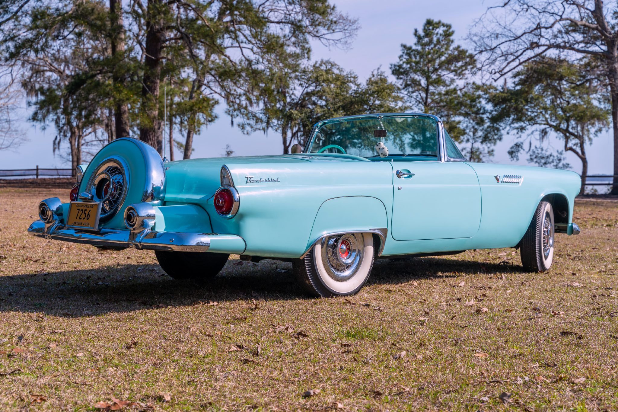 1955 Ford Thunderbird Continental Kit View