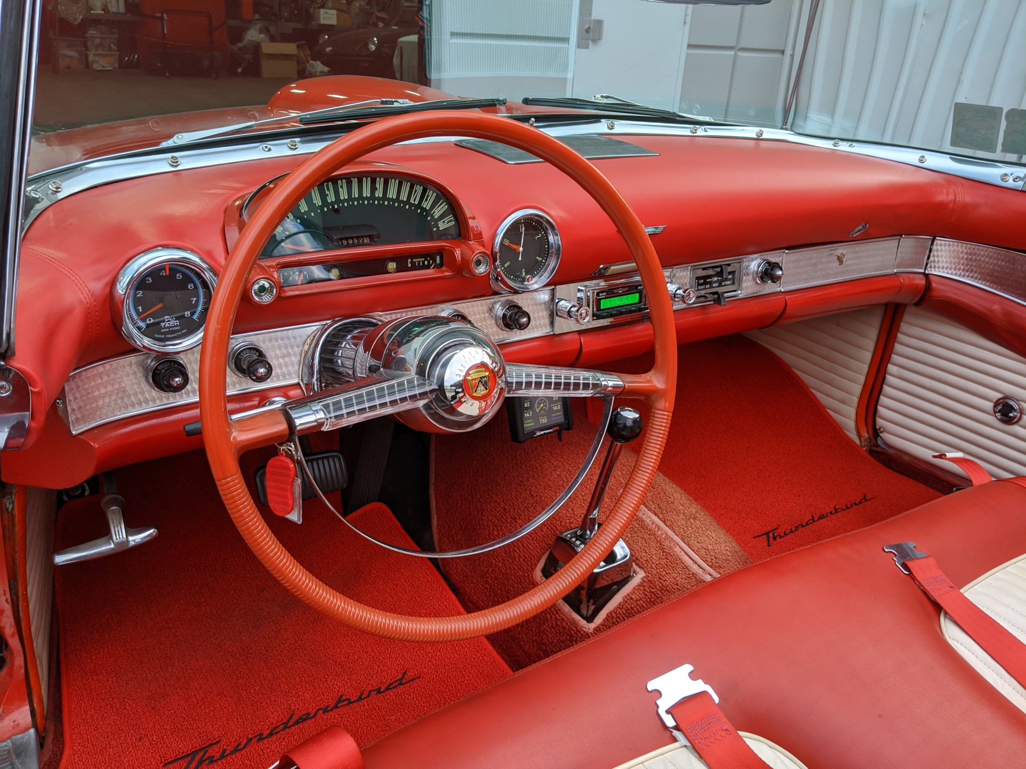 1955 Ford Thunderbird Dash Driver's Side