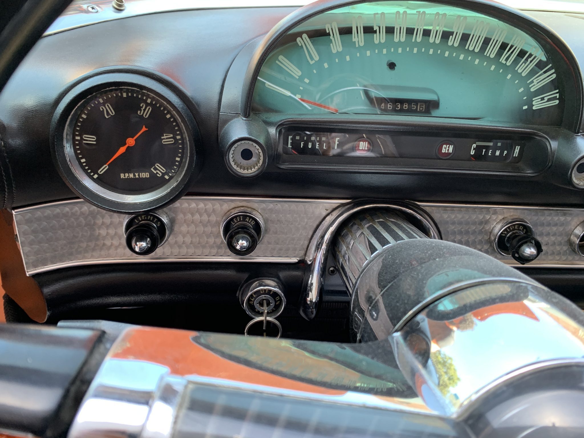 1955 Ford Thunderbird Dash