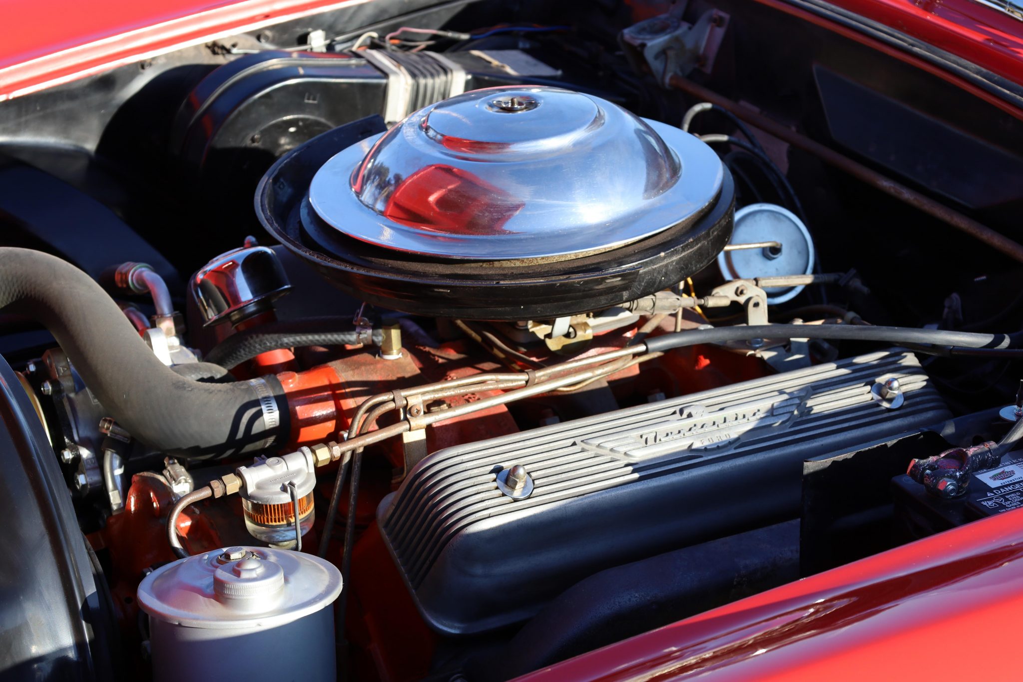 1955 Ford Thunderbird Engine Bay