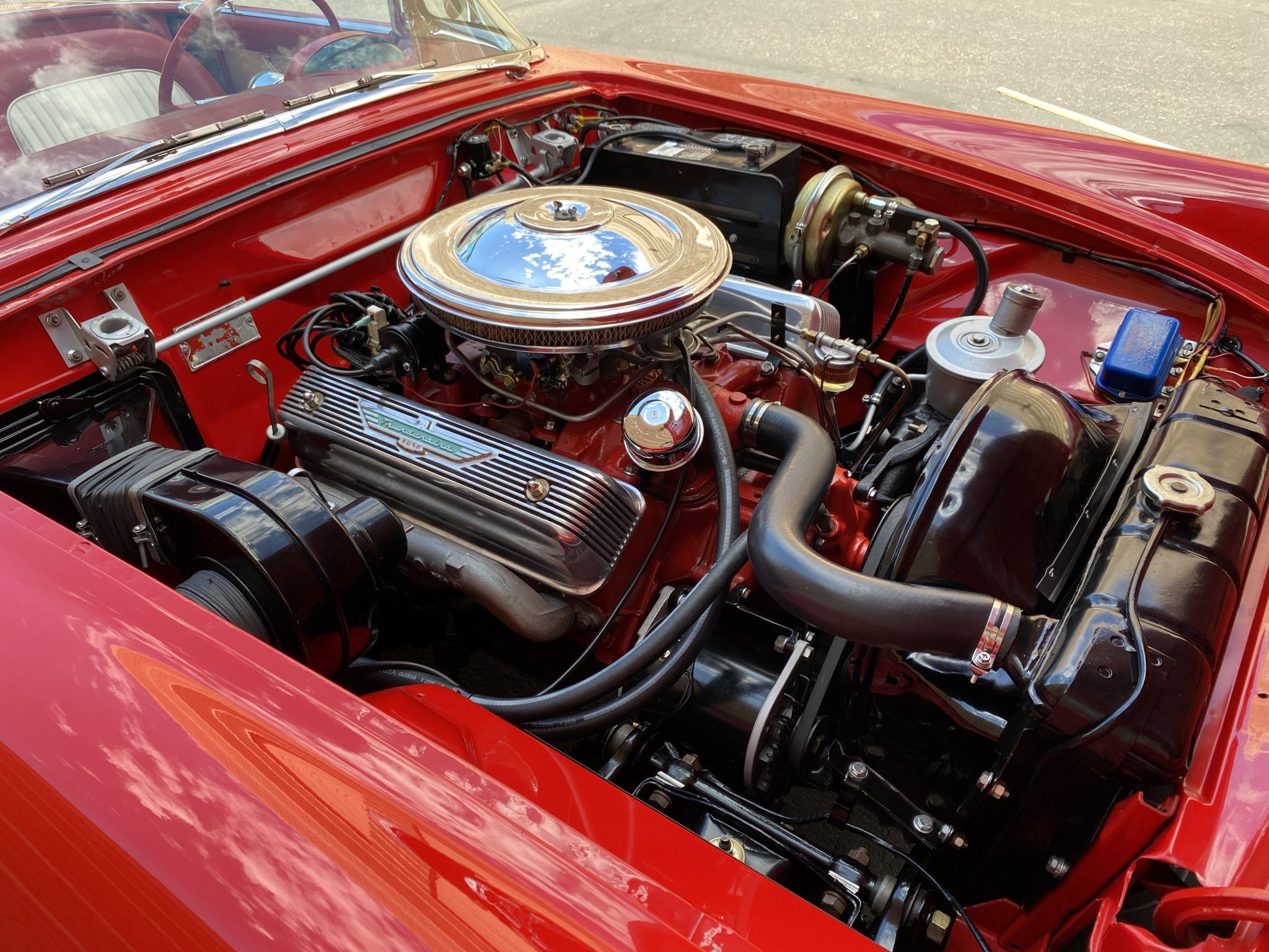 1955 Ford Thunderbird Engine Bay