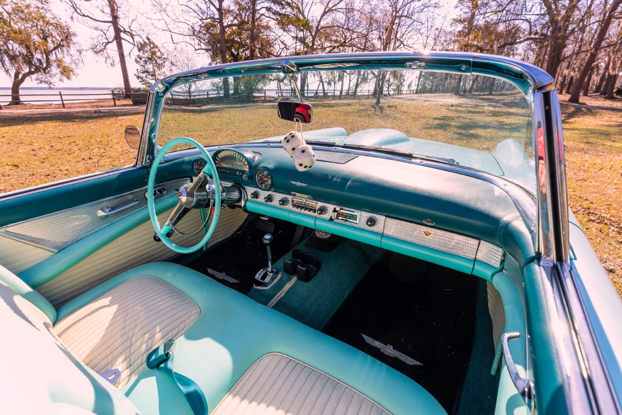 1955 Ford Thunderbird Interior View