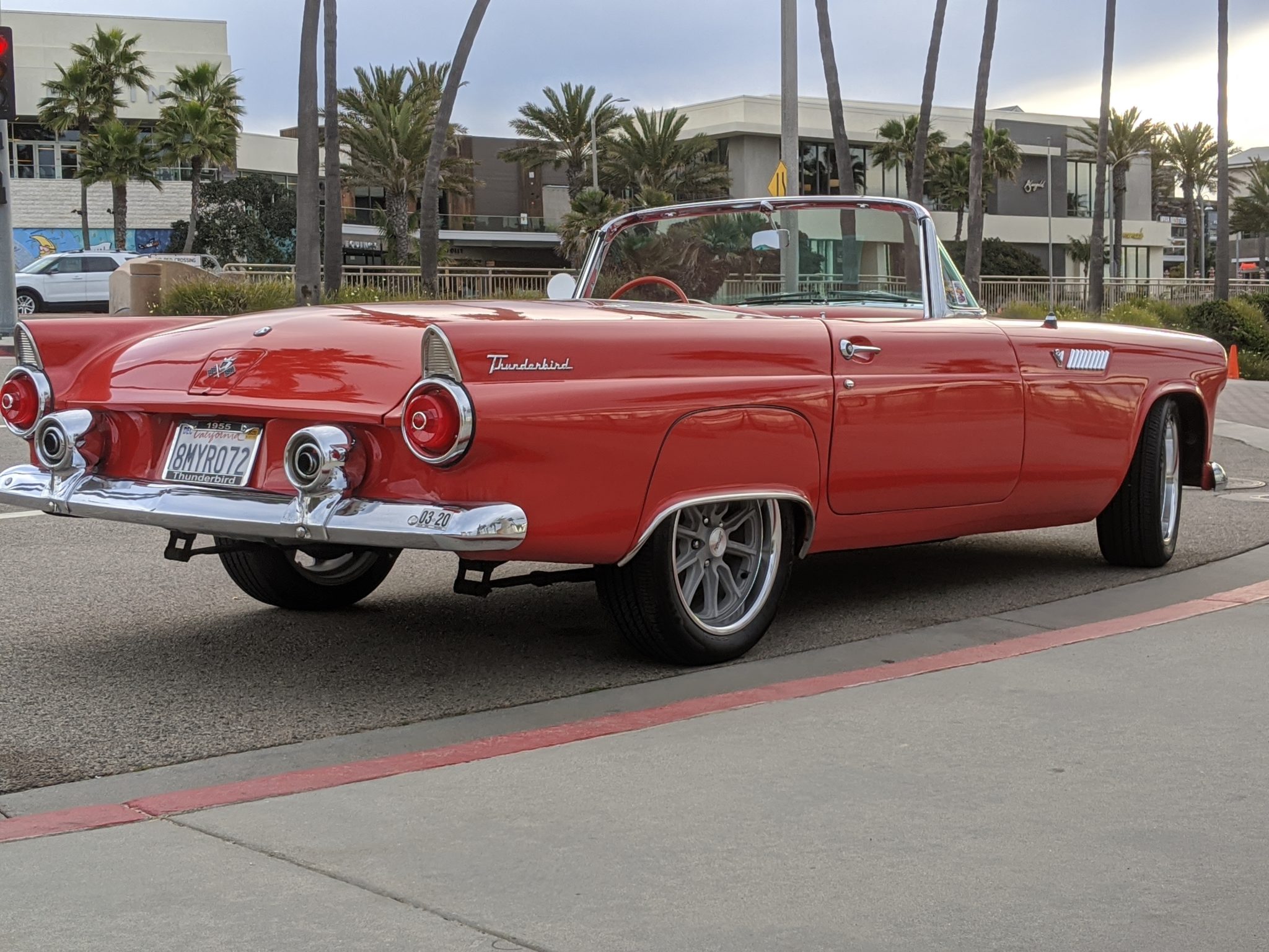 1955 Ford Thunderbird Rear Side