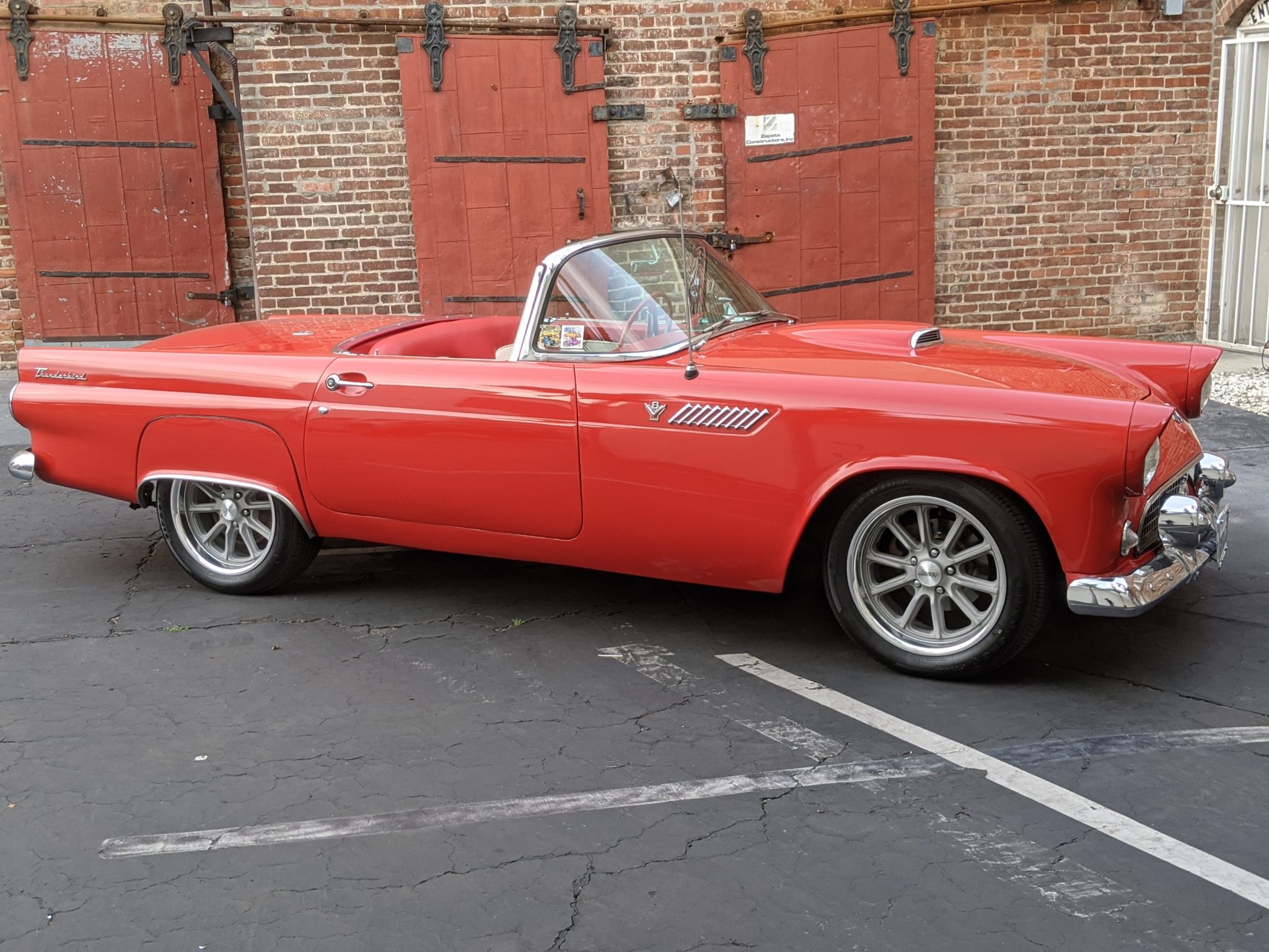 1955 Ford Thunderbird Side View