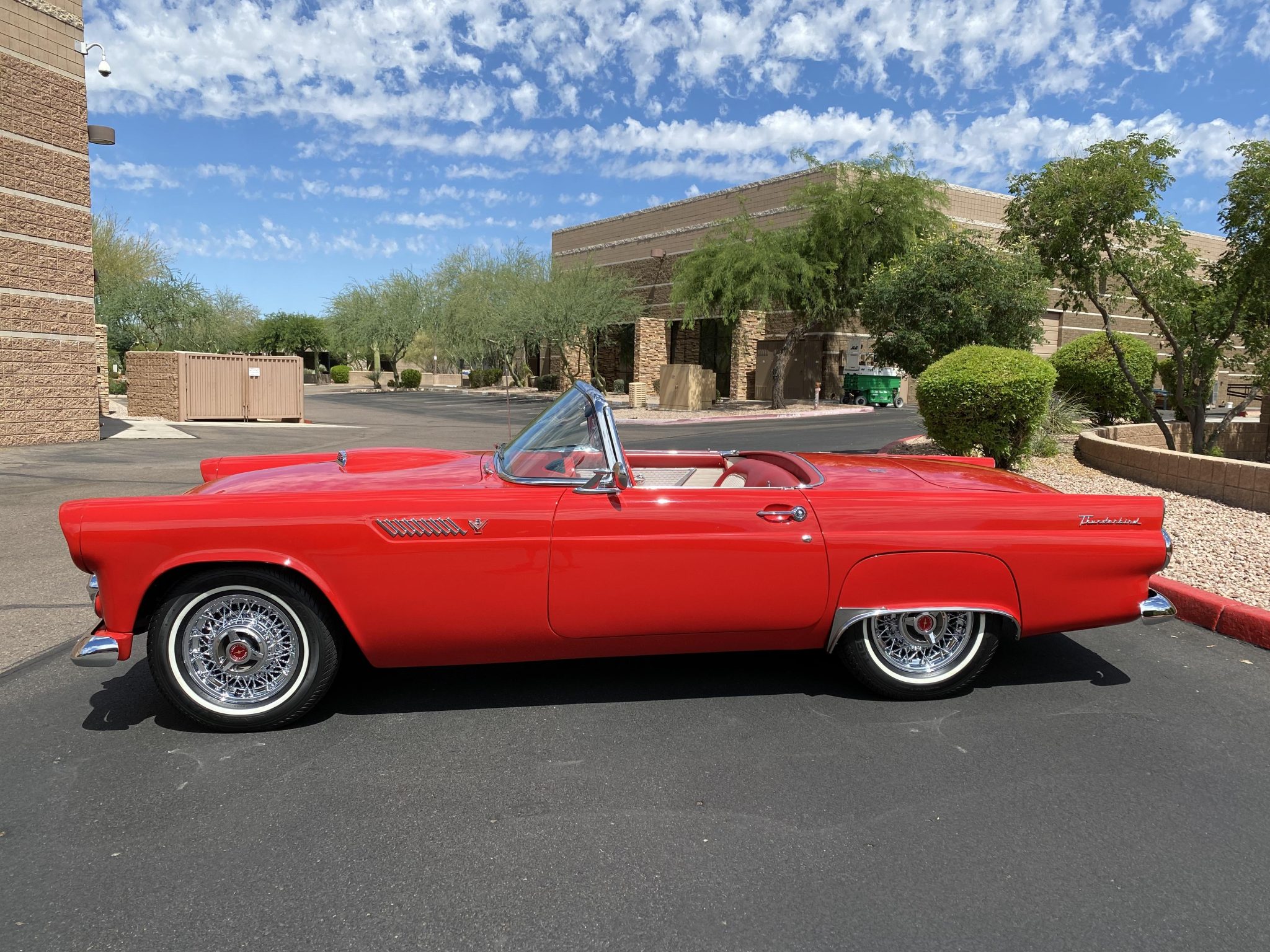 1955 Ford Thunderbird Side View