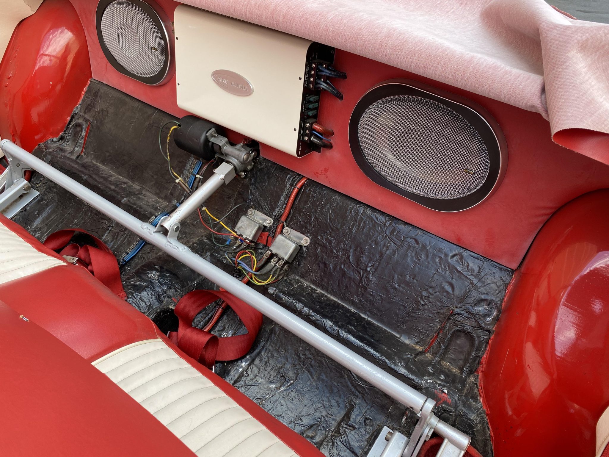 1955 Ford Thunderbird Trunk 6x9 Speakers