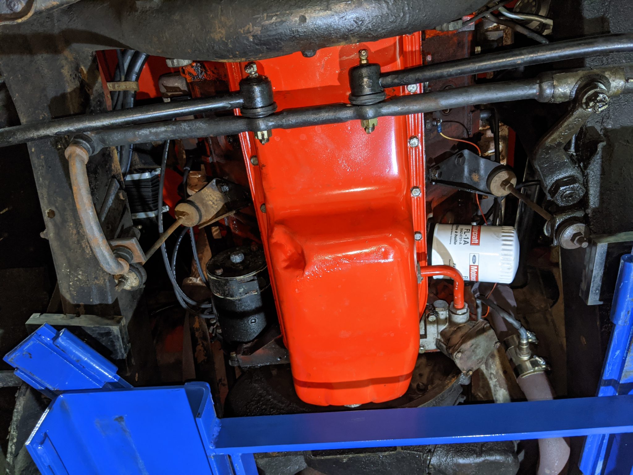 1955 Ford Thunderbird Undercarriage