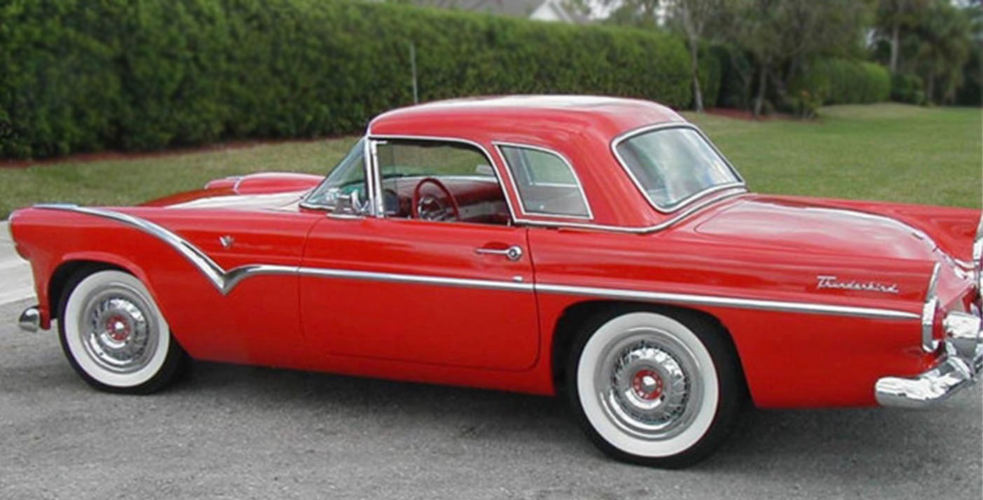 1955 Special Edition Ford Thunderbird Chrome