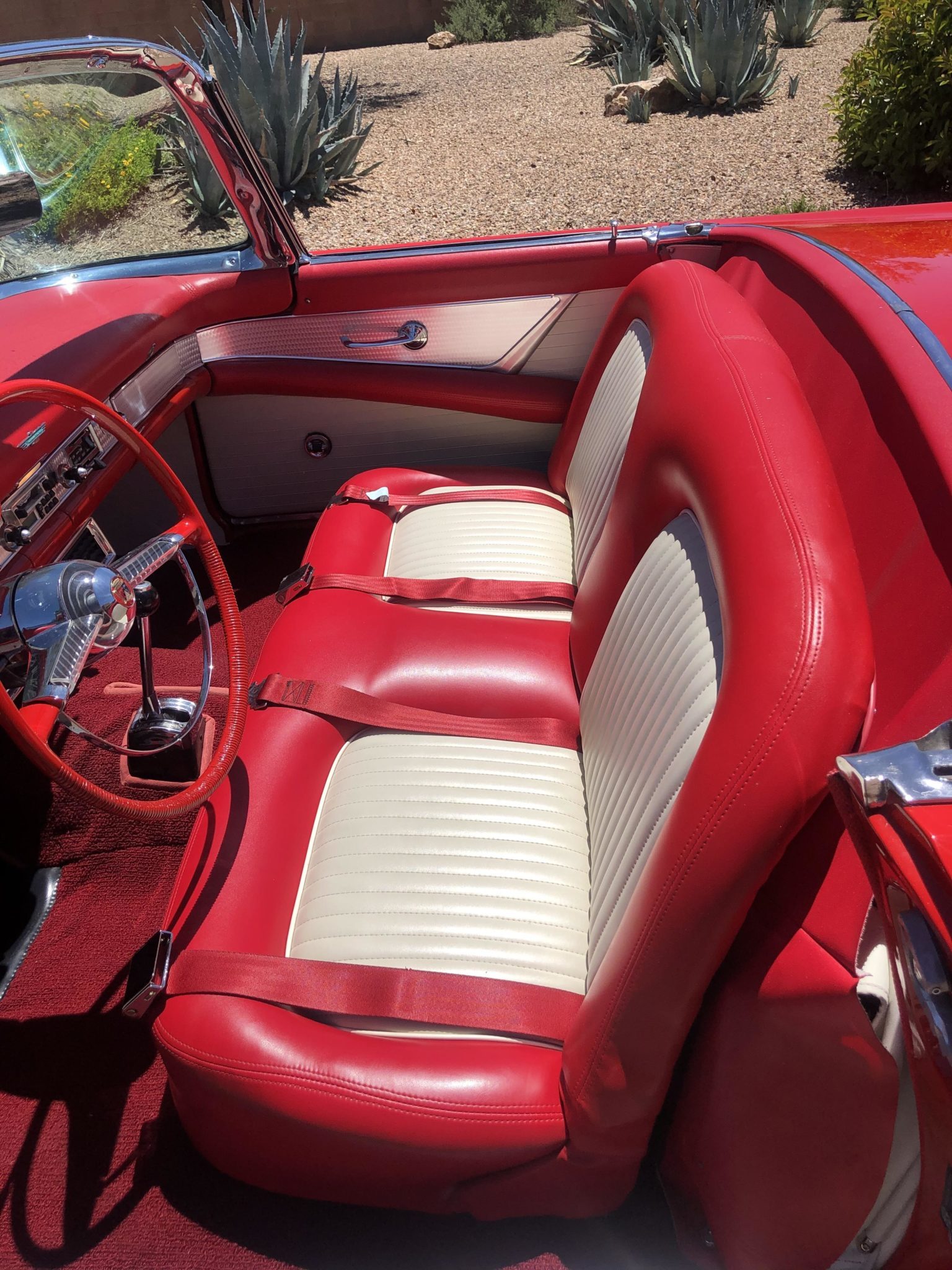 1955 Torch Red Ford Thunderbird