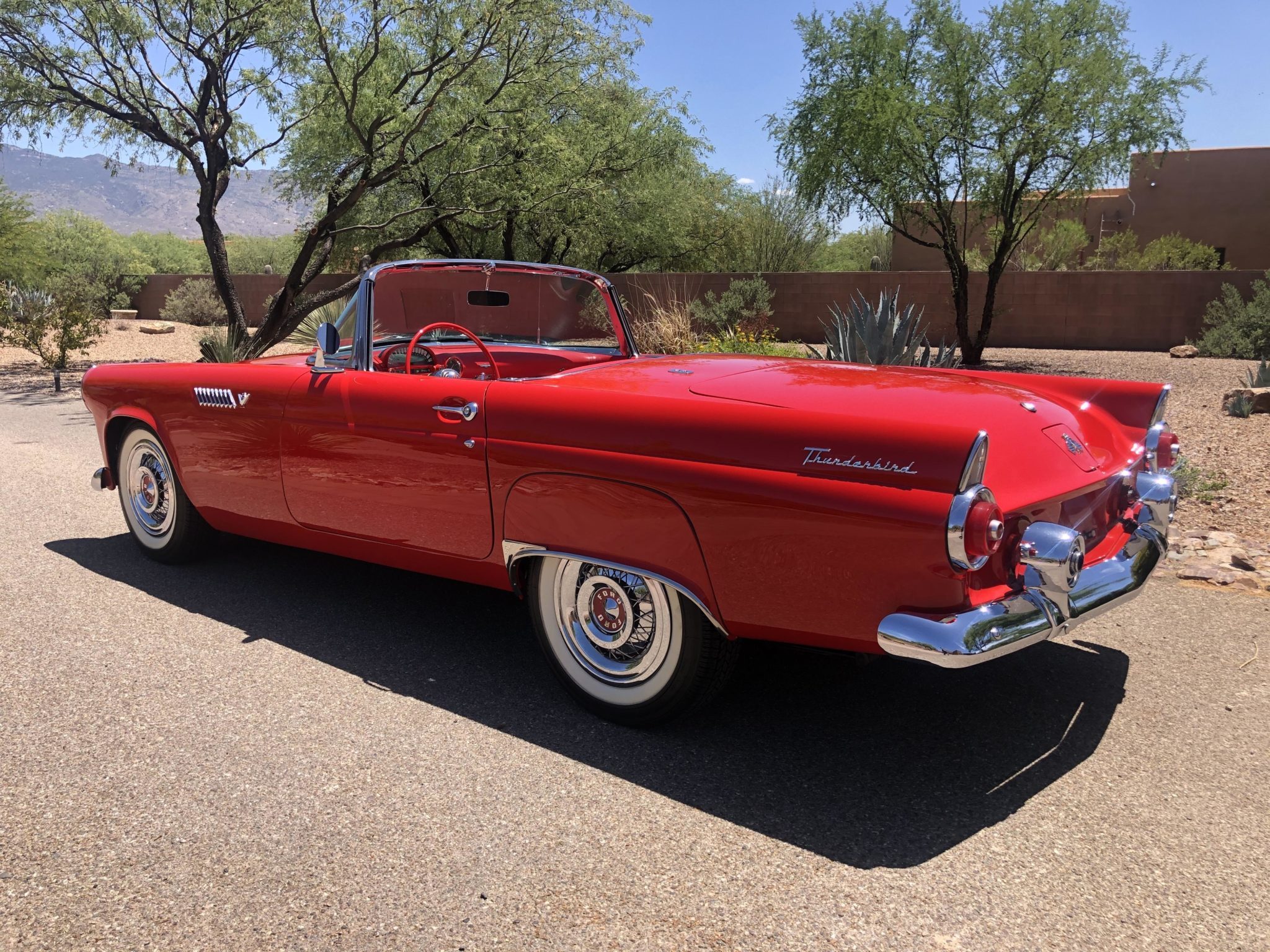 1955 Torch Red Ford Thunderbird