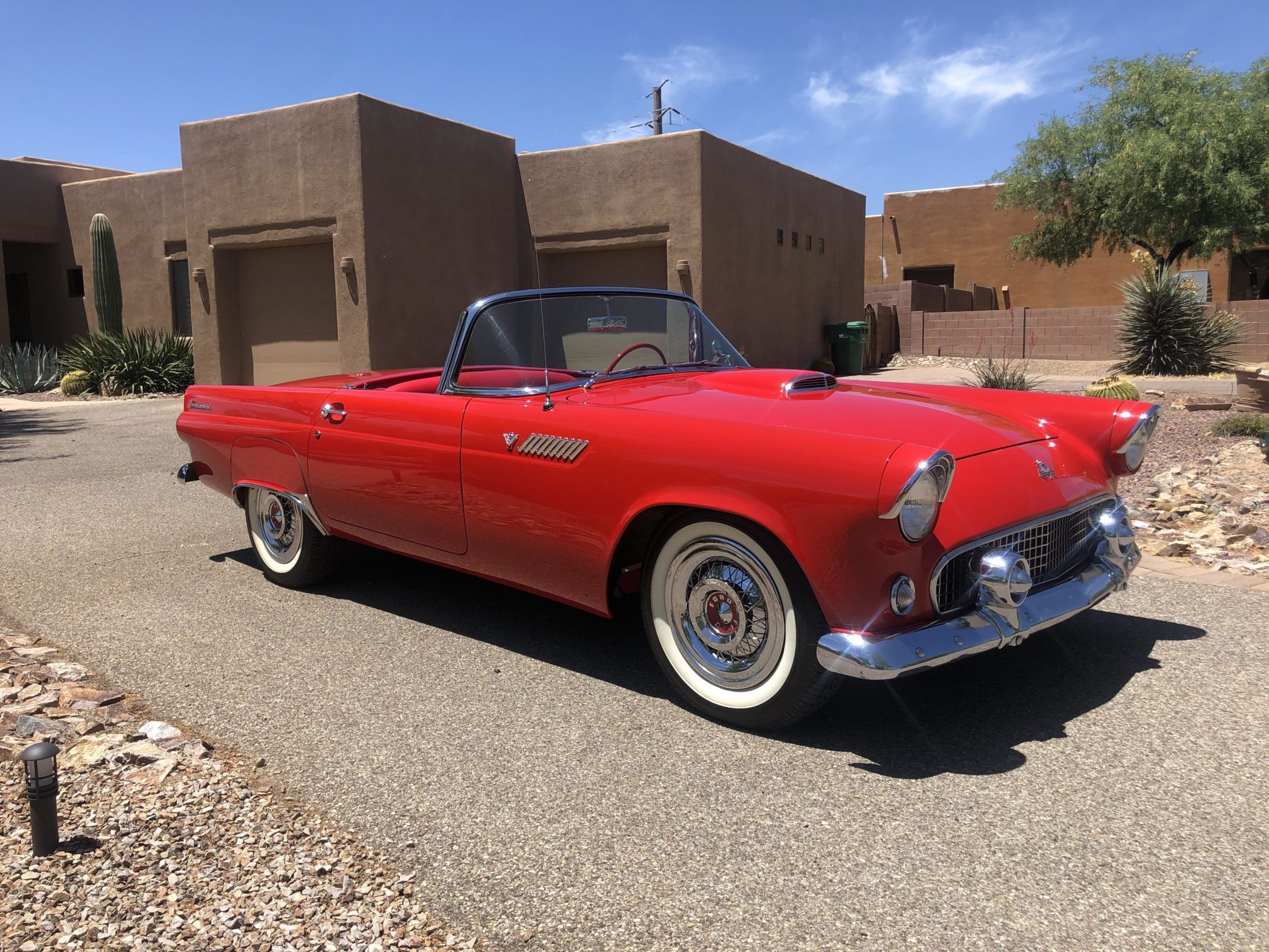 1955 Torch Red Ford Thunderbird