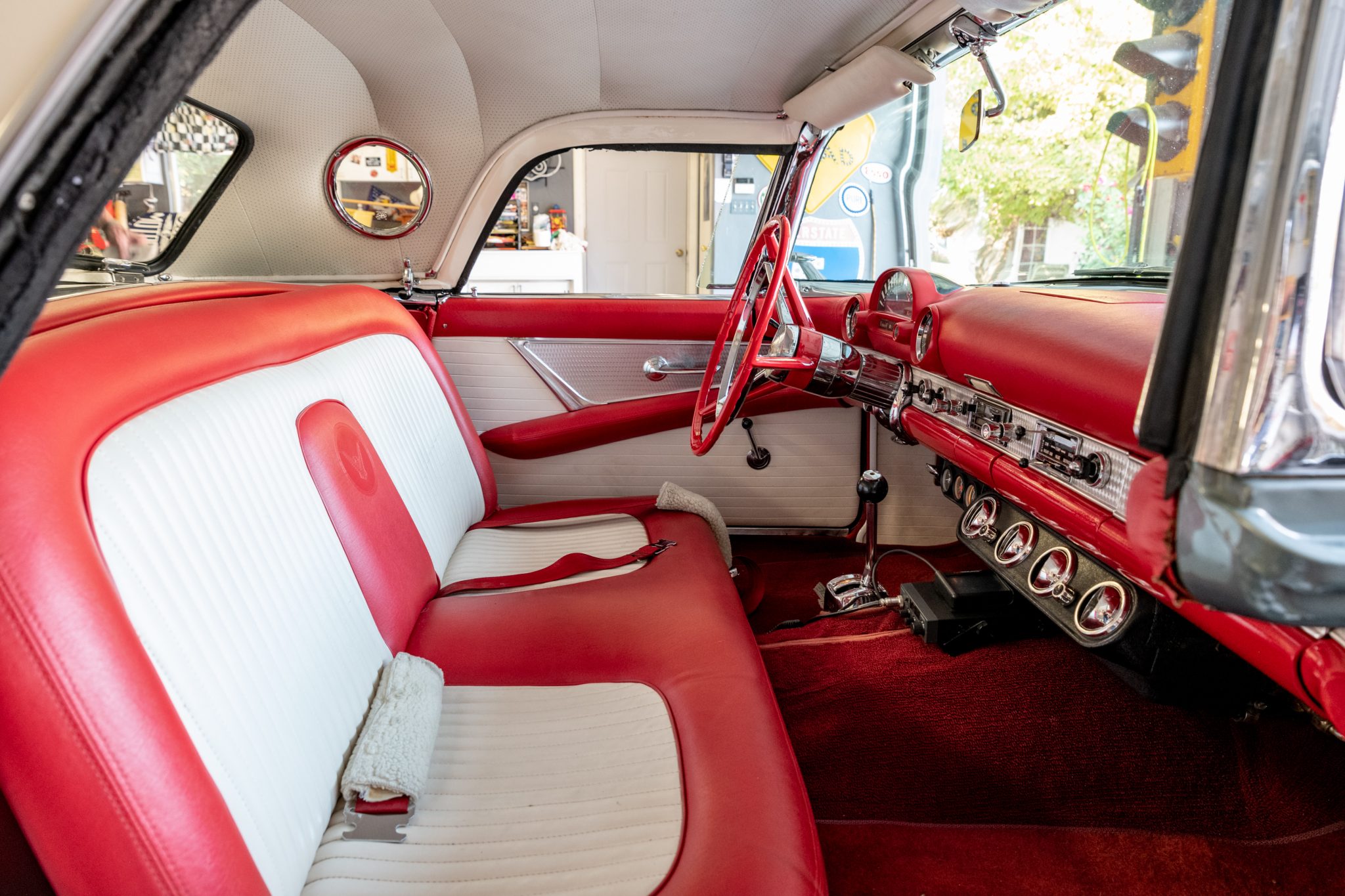 1956 Ford Thunderbird bench seat