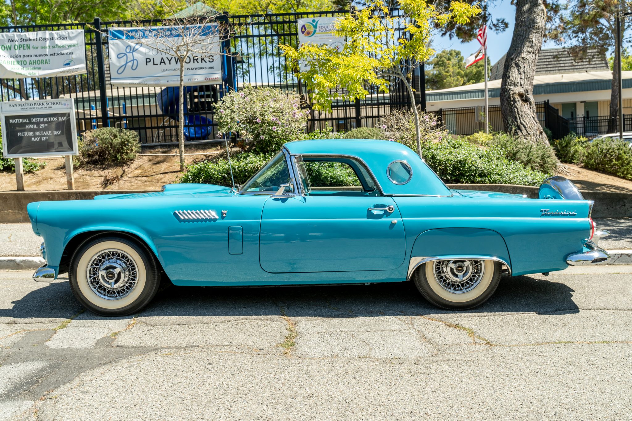 1956 Ford Thunderbird Driver's Side View