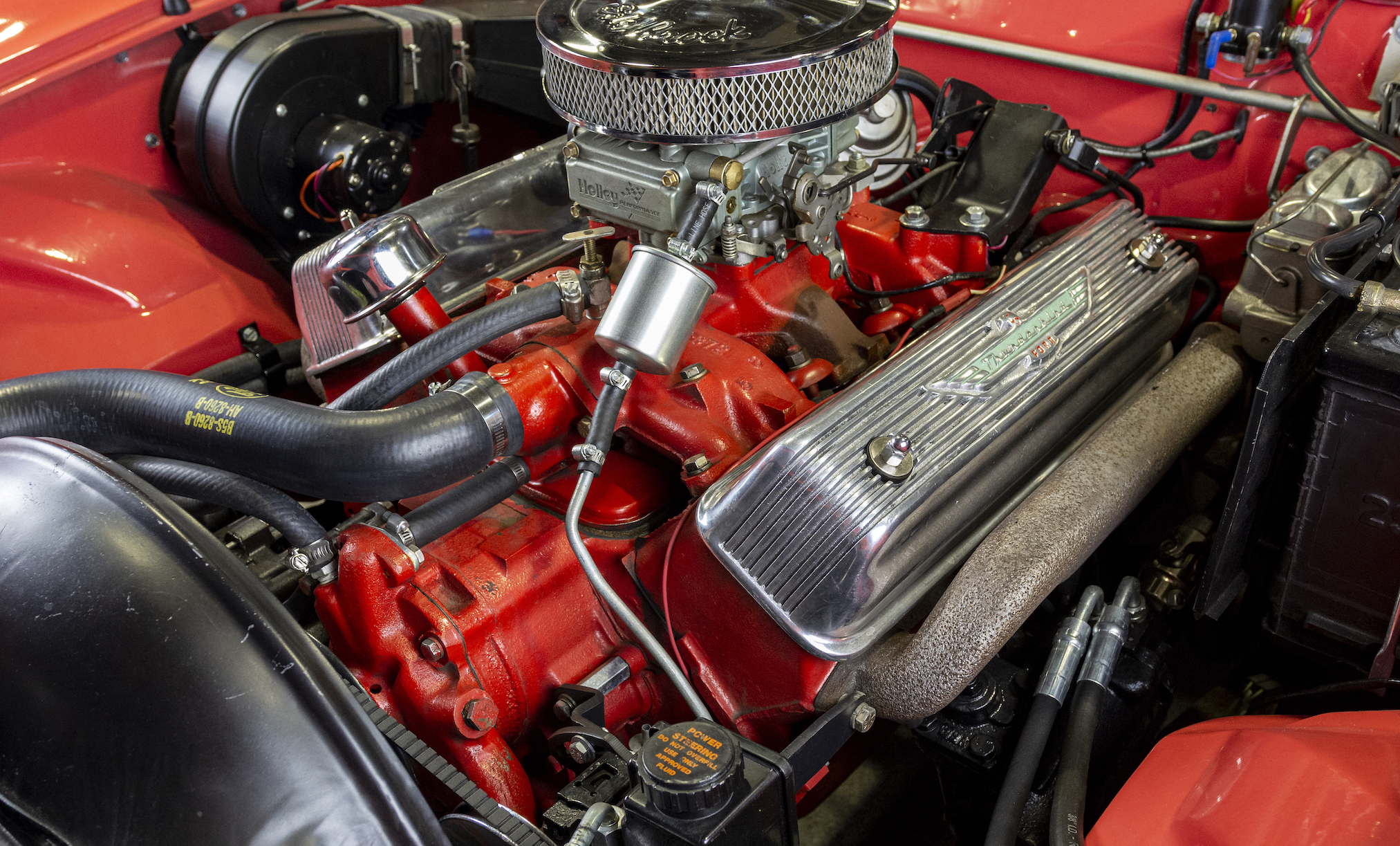 1956 Ford Thunderbird Engine Bay