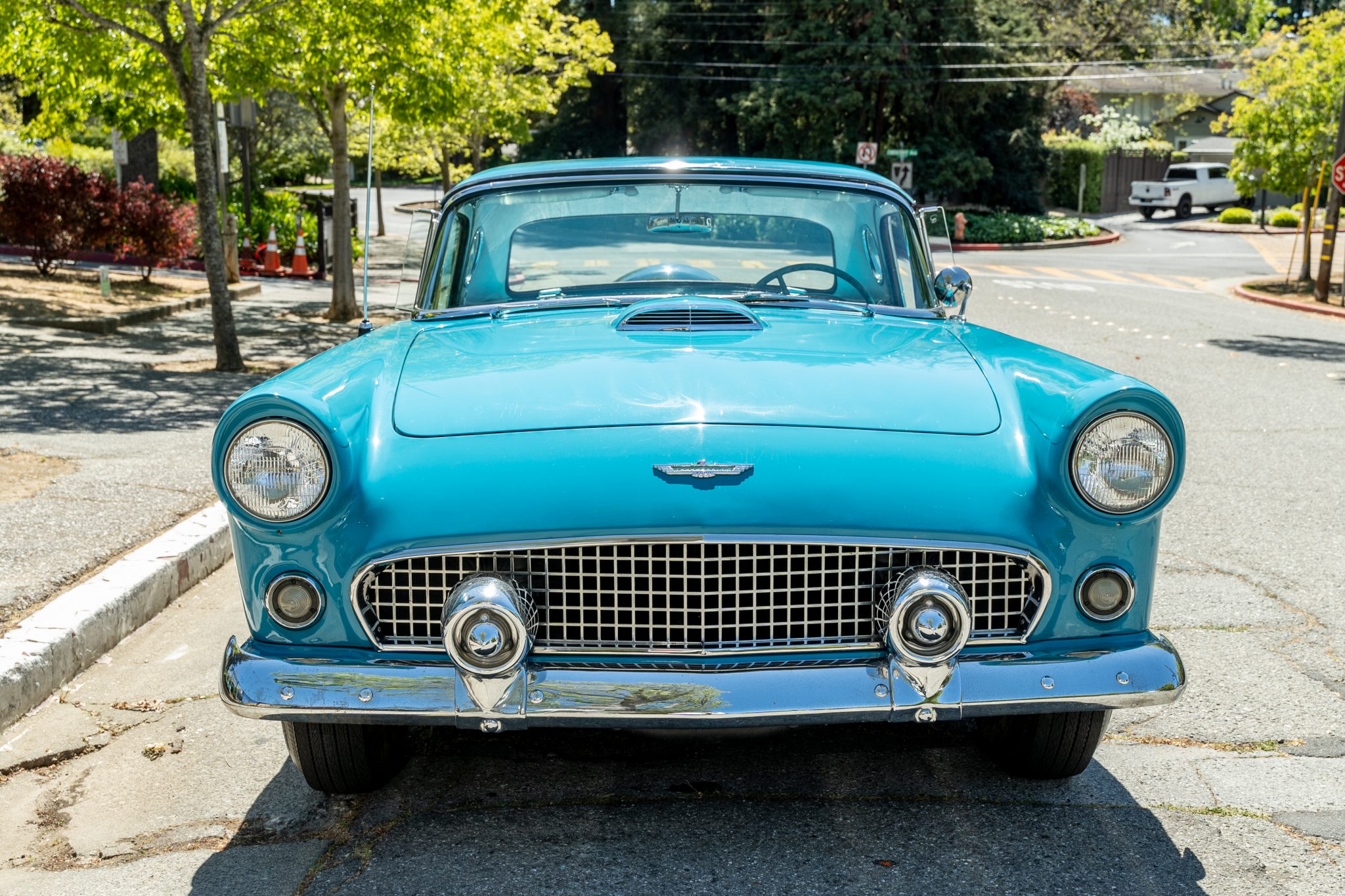 1956 Ford Thunderbird Front View