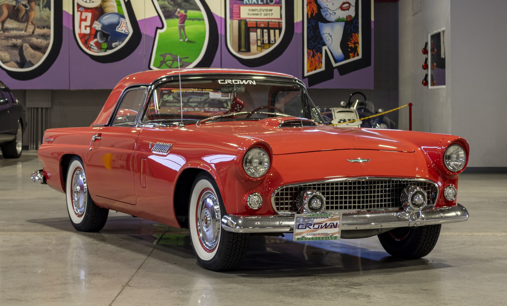 1956 Ford Thunderbird No Reserve Auction on BAT 2020