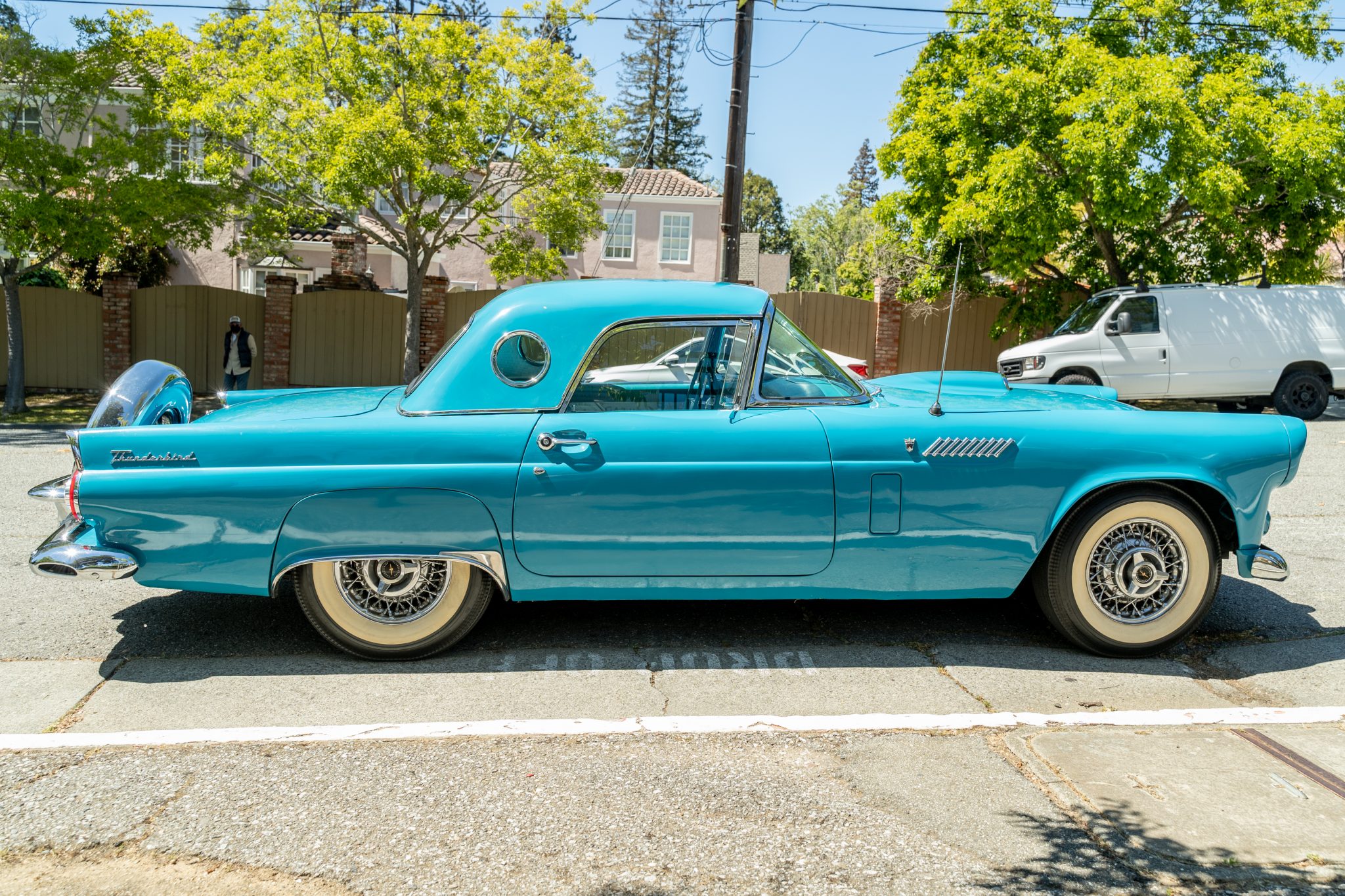 1956 Ford Thunderbird Passenger's Side View