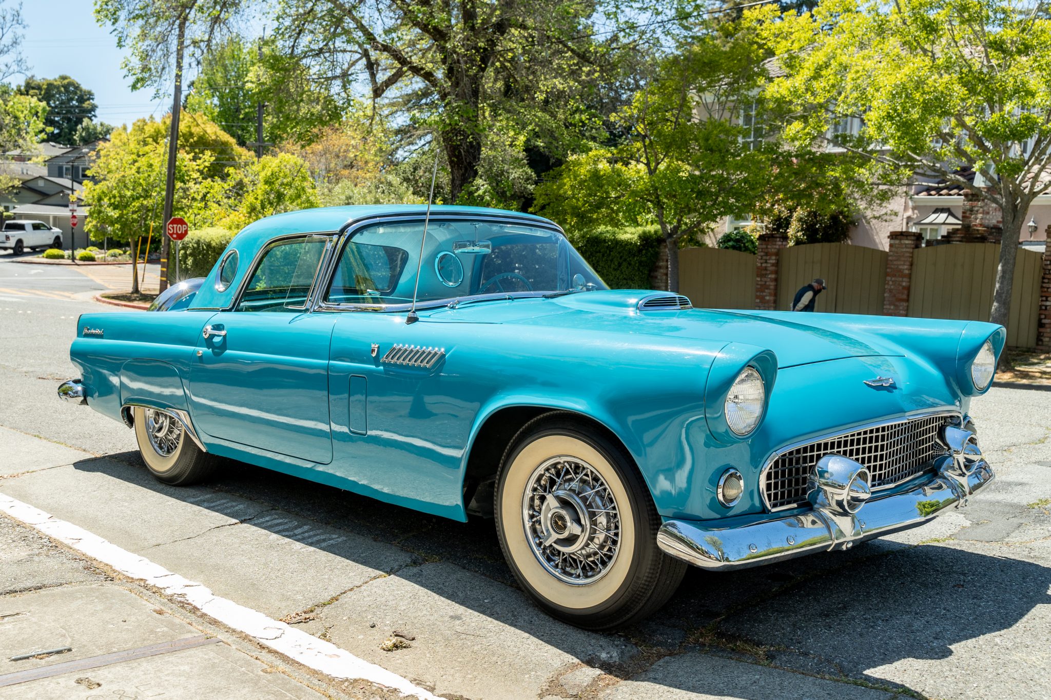 1956 Ford Thunderbird Side View