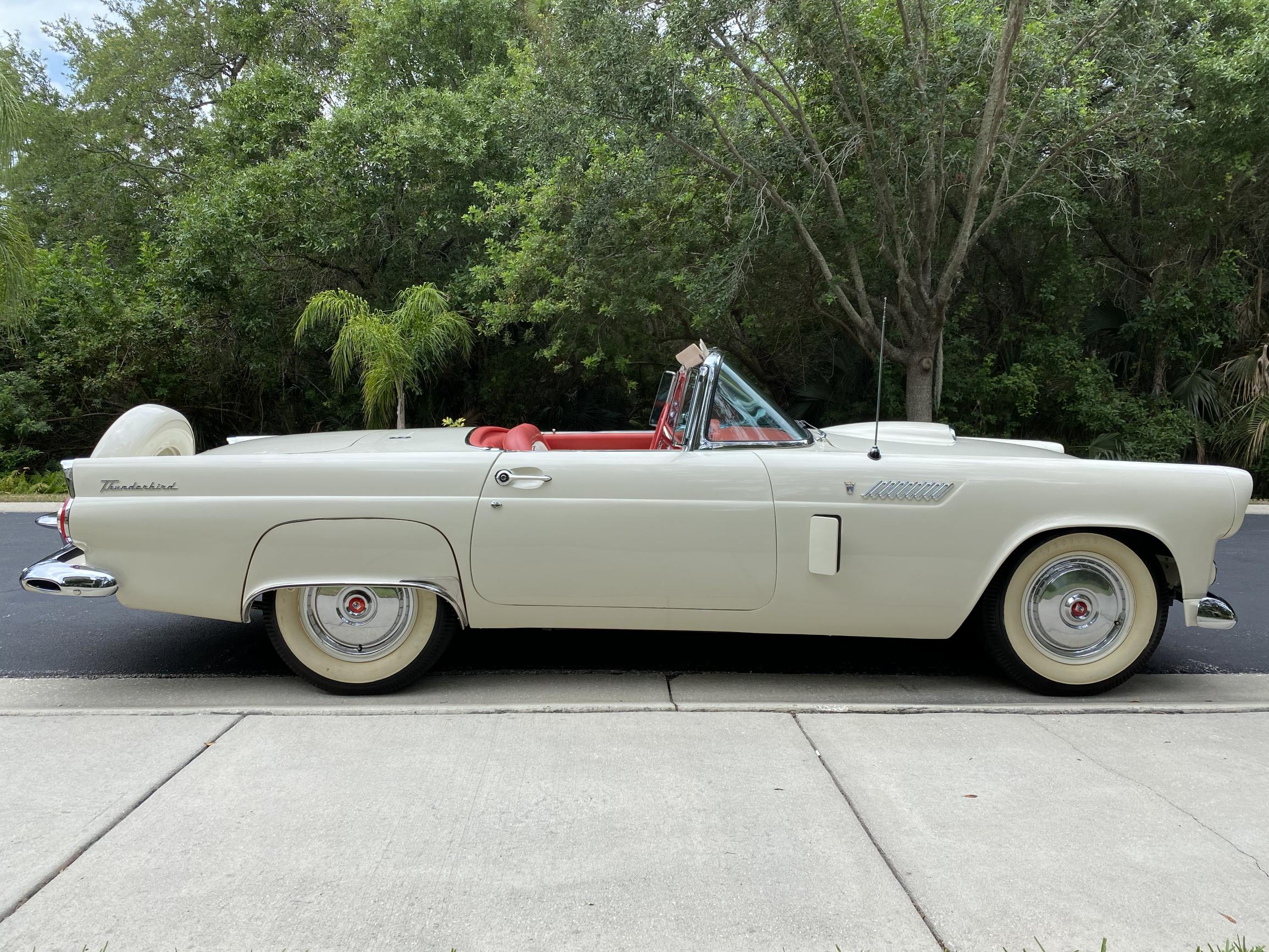 1956 Ford Thunderbird Top Down Convertible