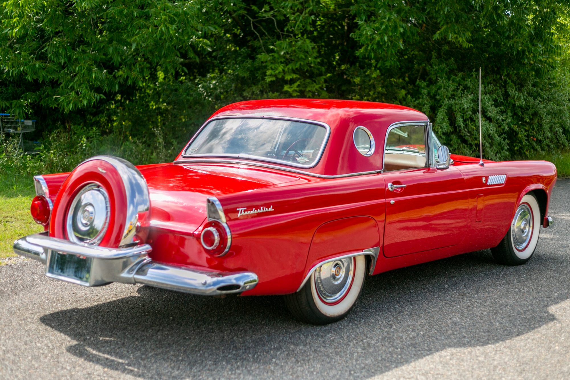 1956 Ford Thunderbird w/ Continental spare tire kit