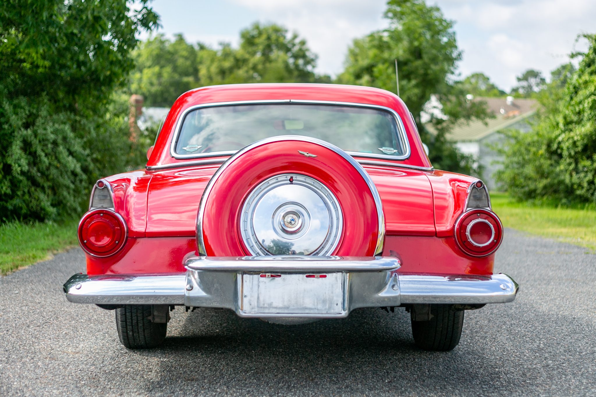 1956 Ford Thunderbird w/ Continental spare tire kit