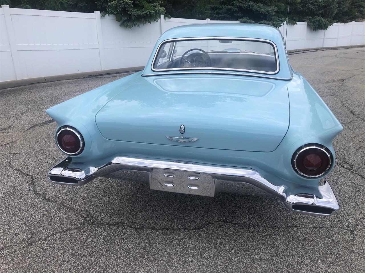 1957 E-Code Ford Thunderbird Rear Bumper View