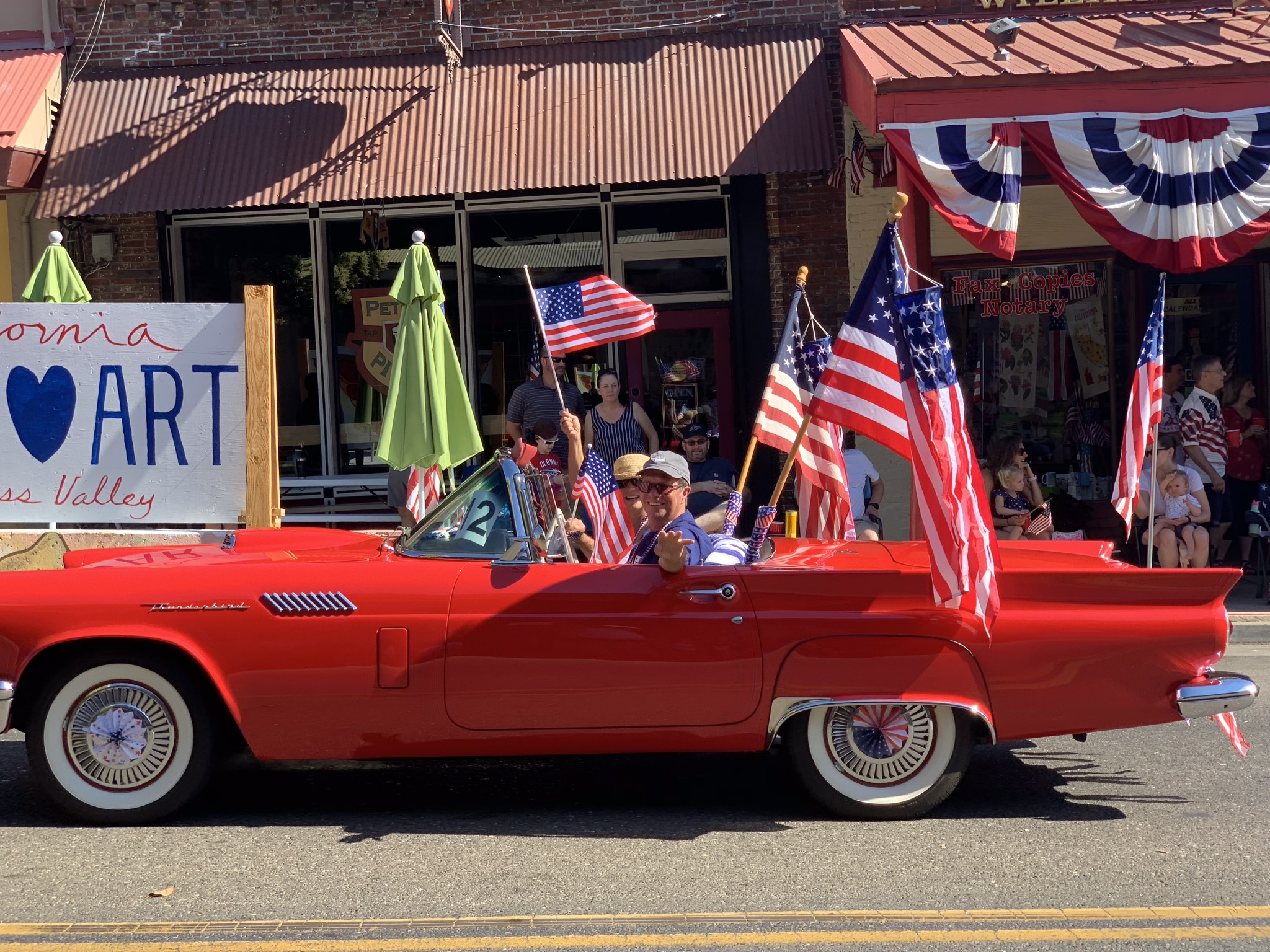 1957 Ford Thunderbird 4th of July Parade