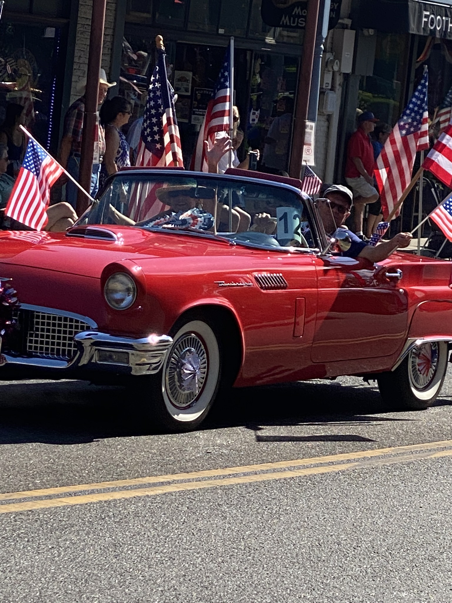 1957 Ford Thunderbird 4th of July Parade