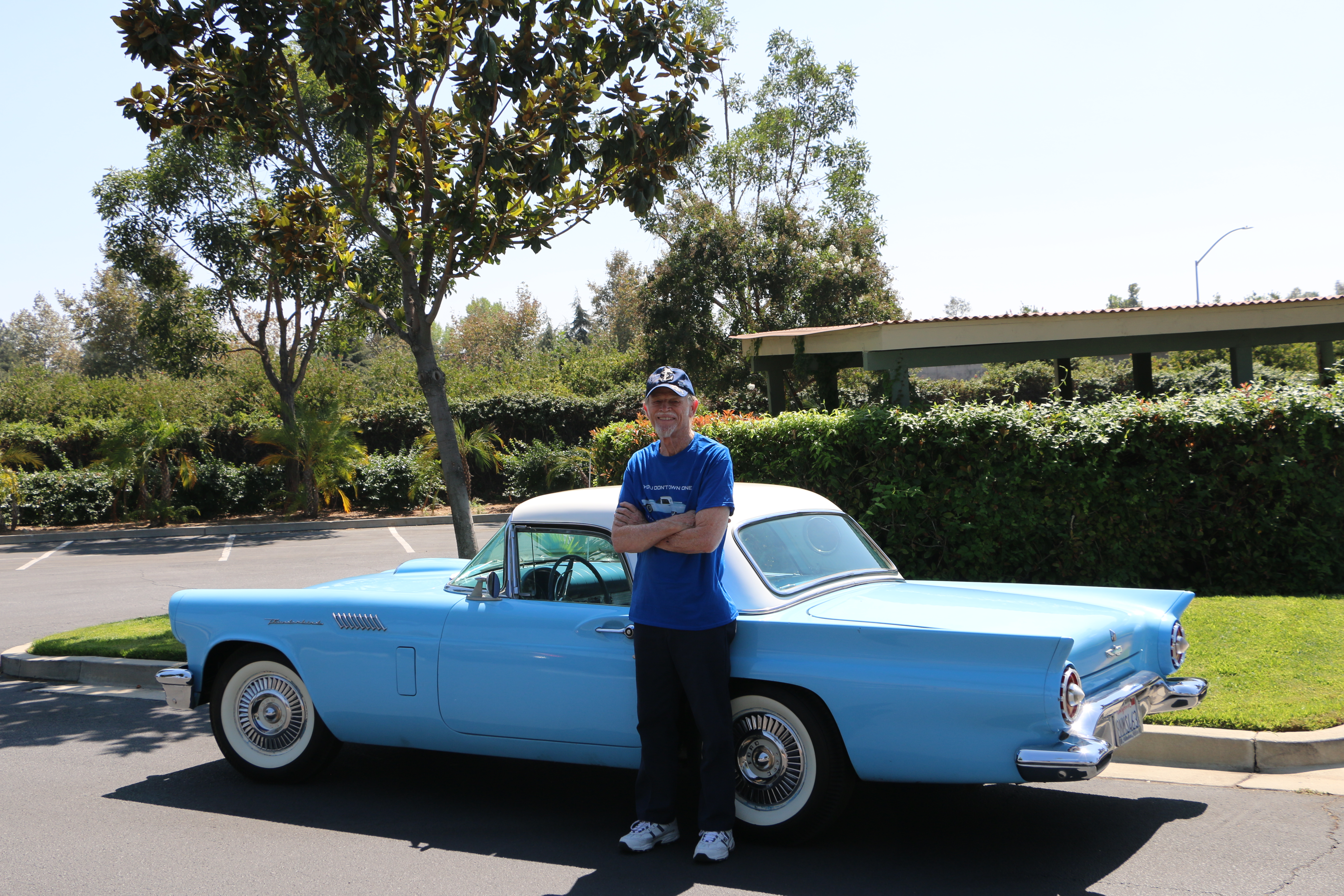 1957 Ford Thunderbird Blue