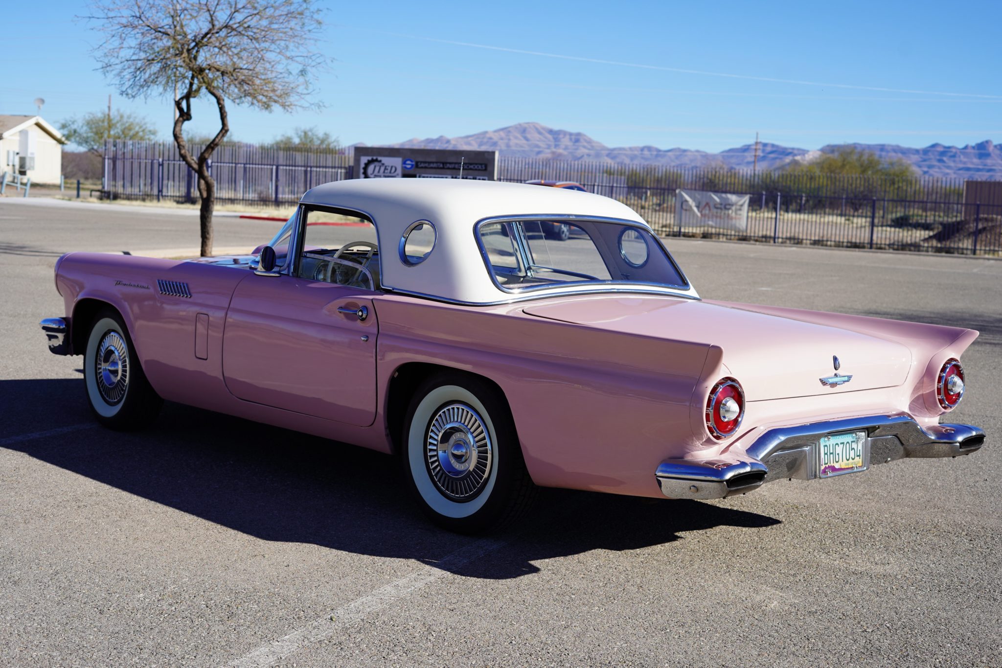 1957 Ford Thunderbird Dusk Rose Driver's Side View