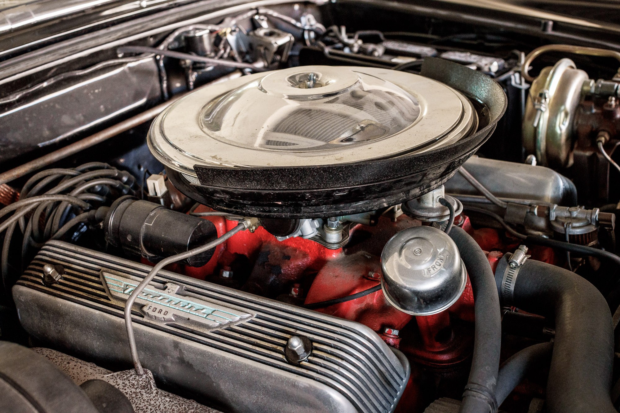 1957 Ford Thunderbird Engine Bay