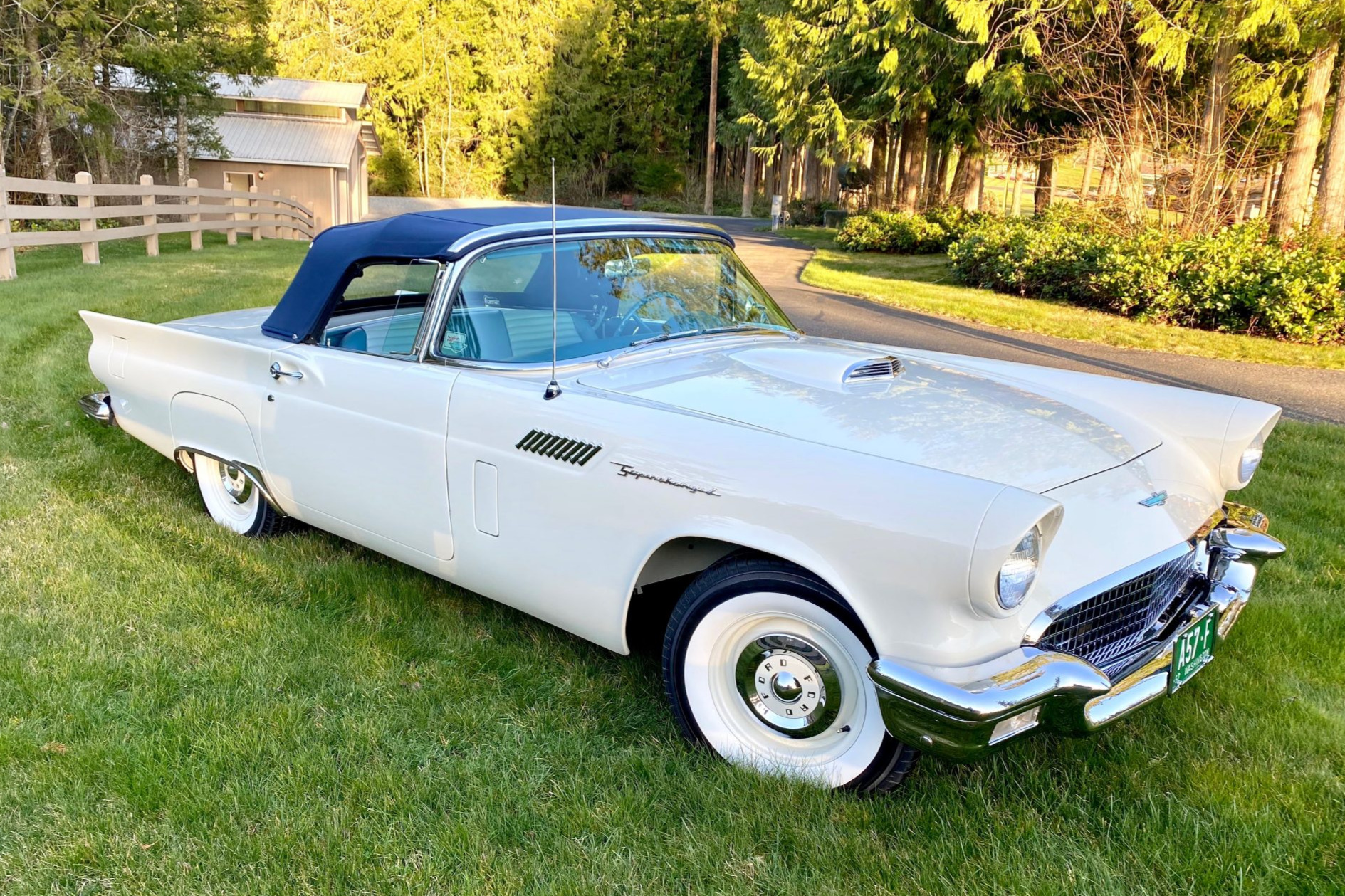 1957 Ford Thunderbird F-Code Factory Supercharged