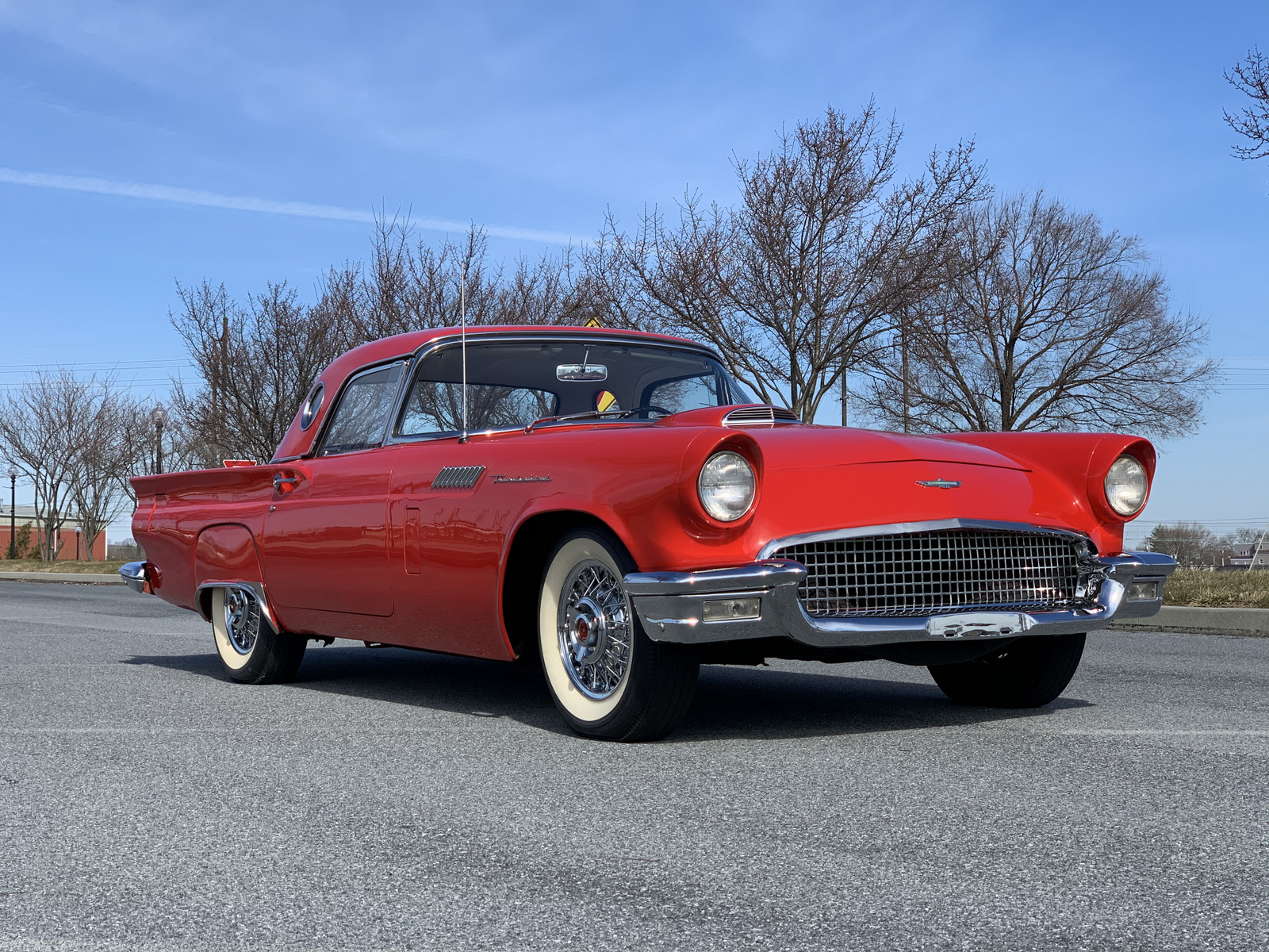 1957 Ford Thunderbird Front Corner view