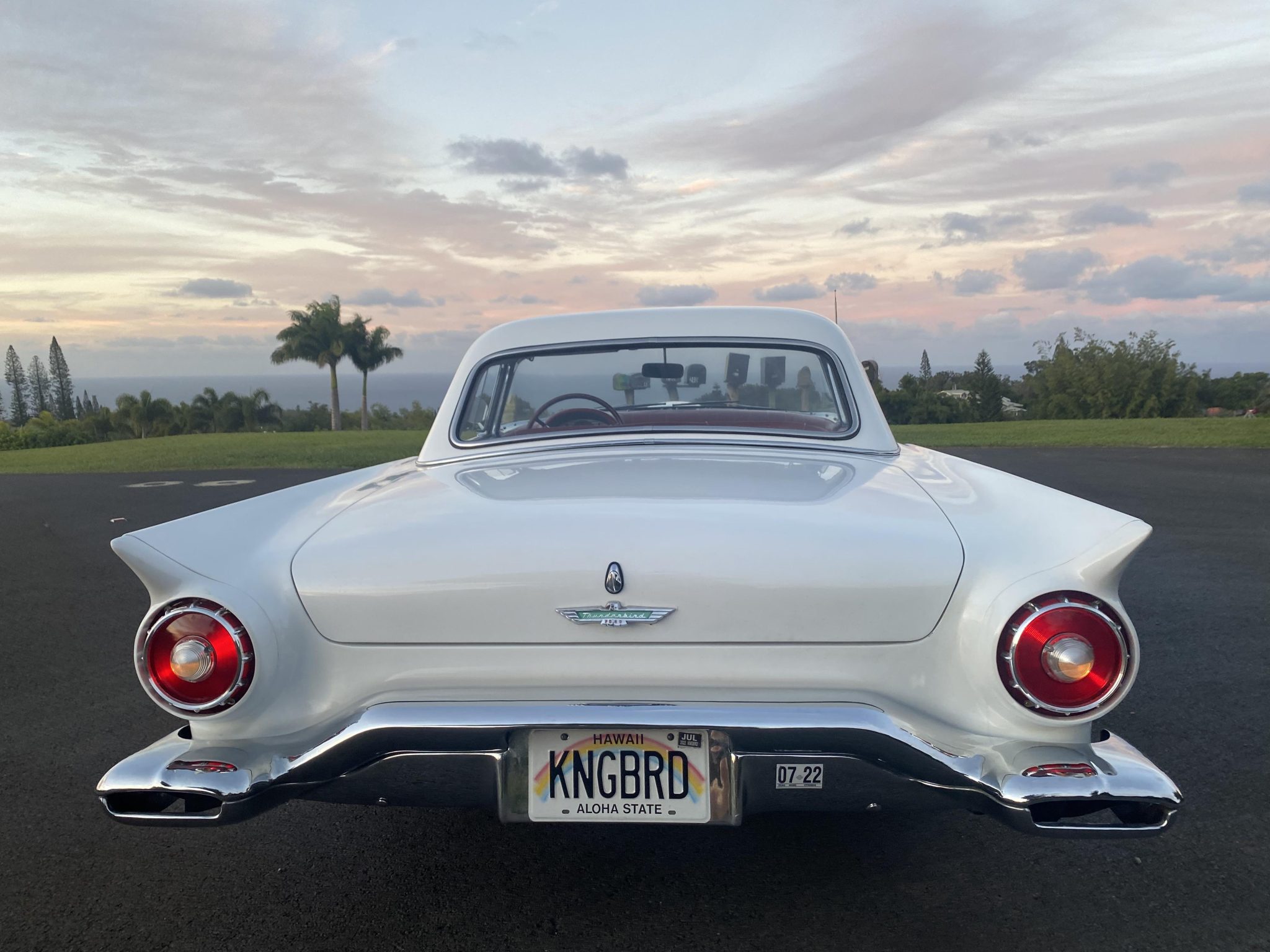 1957 Ford Thunderbird in Hawaii