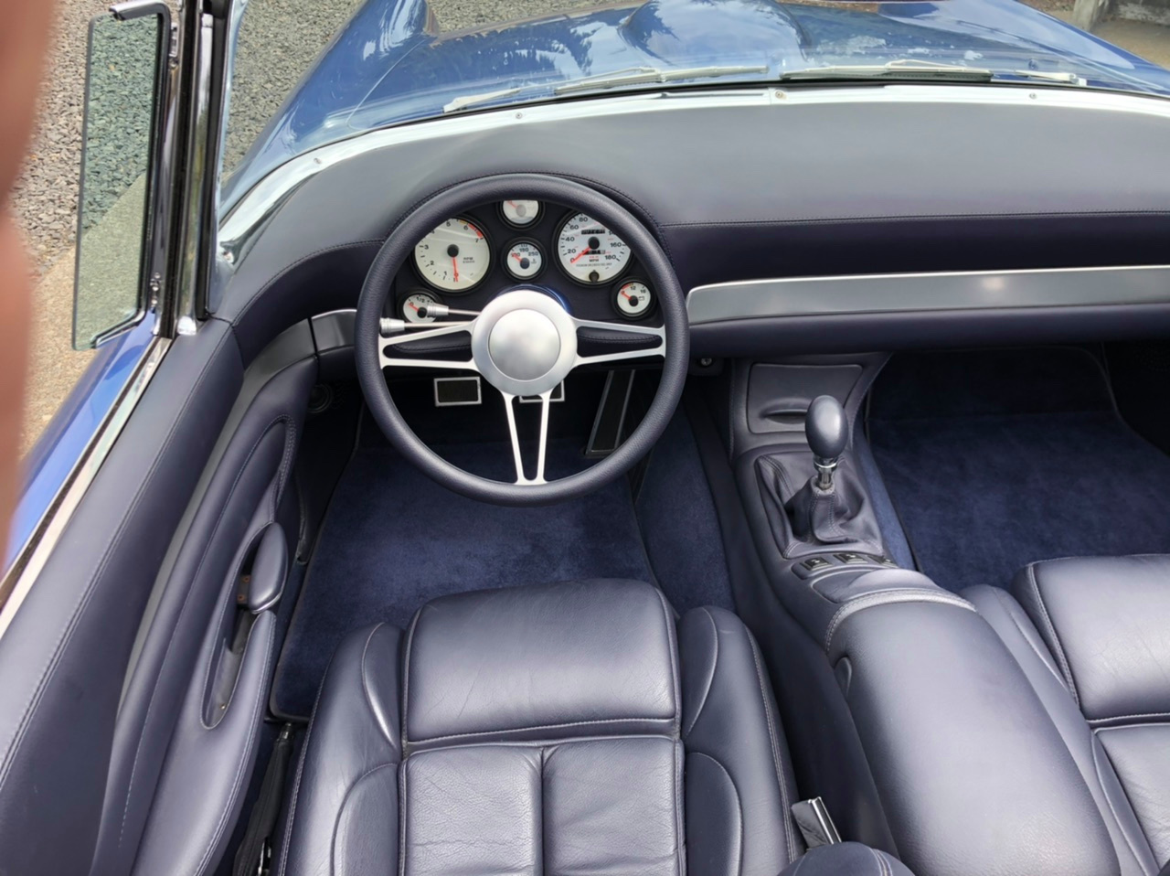 1957 Ford Thunderbird Restomod Driver's side Interior