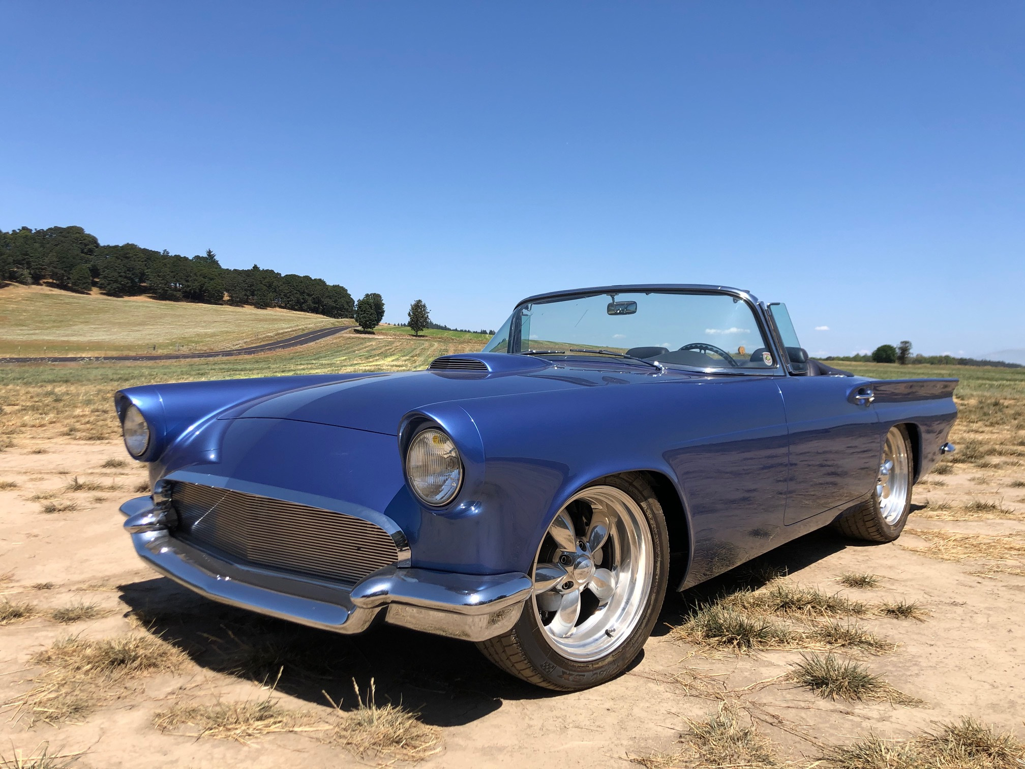 1957 Ford Thunderbird Restomod front end