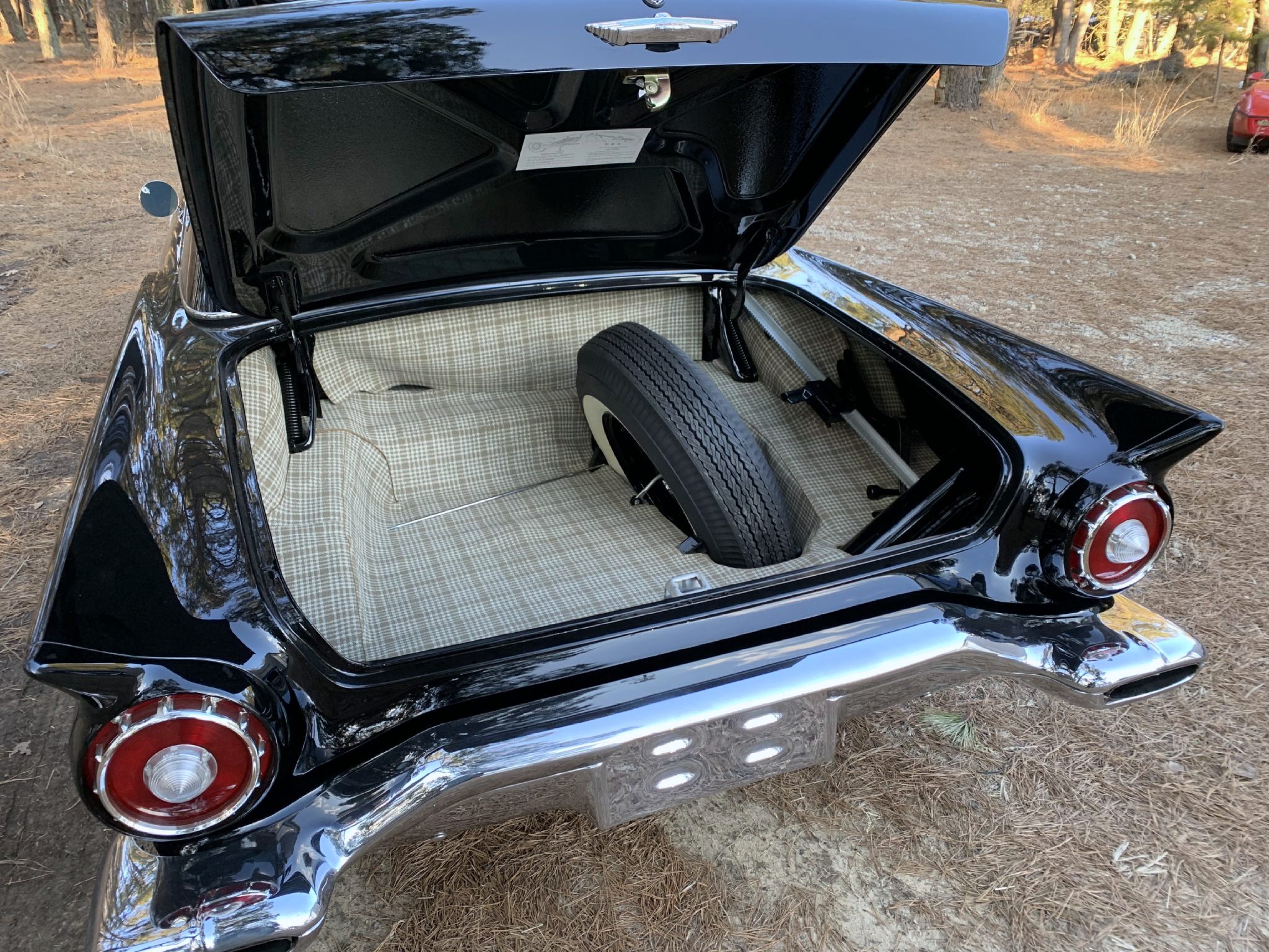 1957 Ford Thunderbird Trunk Area