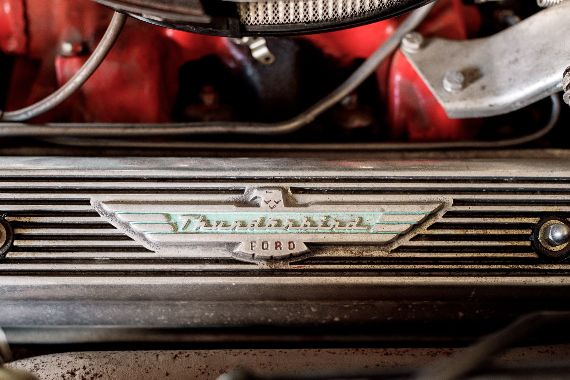 1957 Ford Thunderbird Valve Covers | Ford Thunderbird forum club group ...