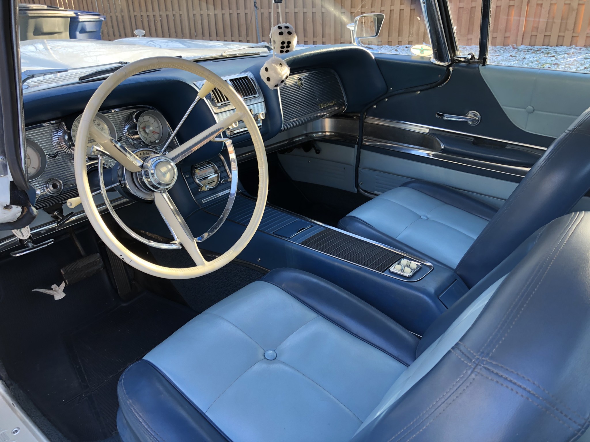 1960 Ford Thunderbird Driver's Side Interior