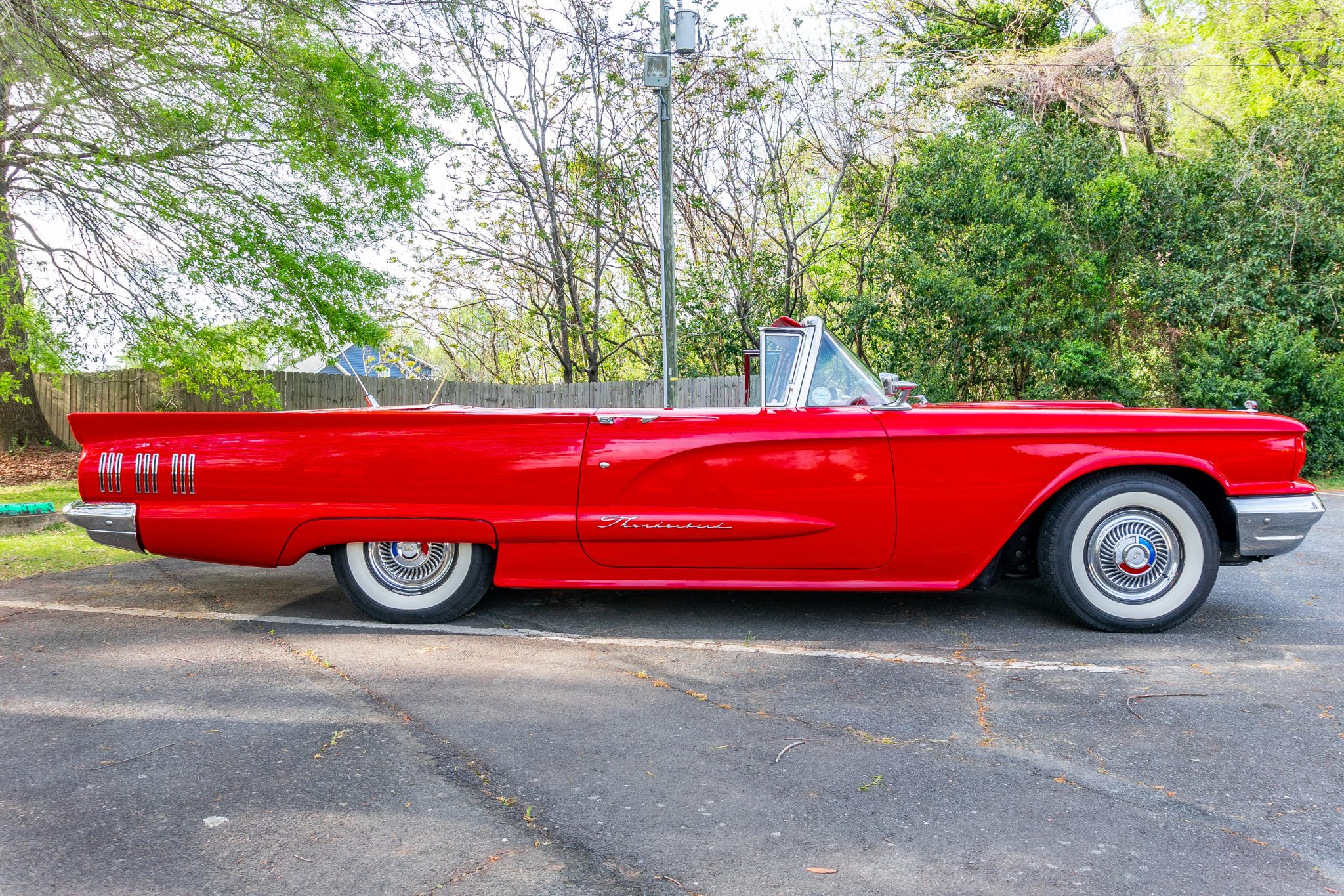 1960 Ford Thunderbird once owned by Barry Gibb of the Bee Gees