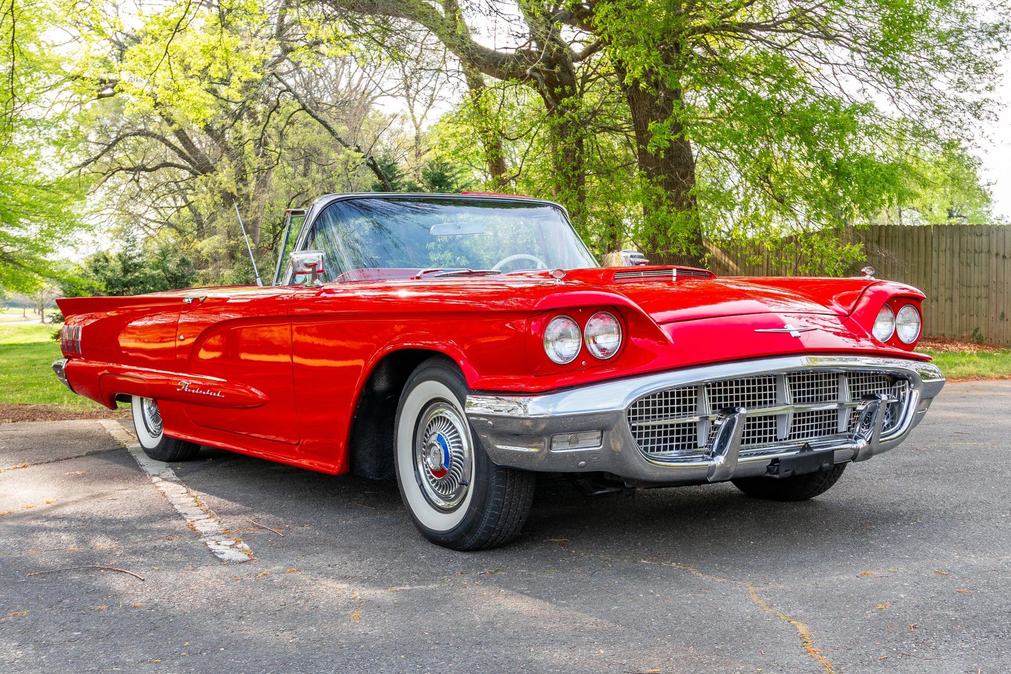 1960 Ford Thunderbird once owned by Barry Gibb of the Bee Gees