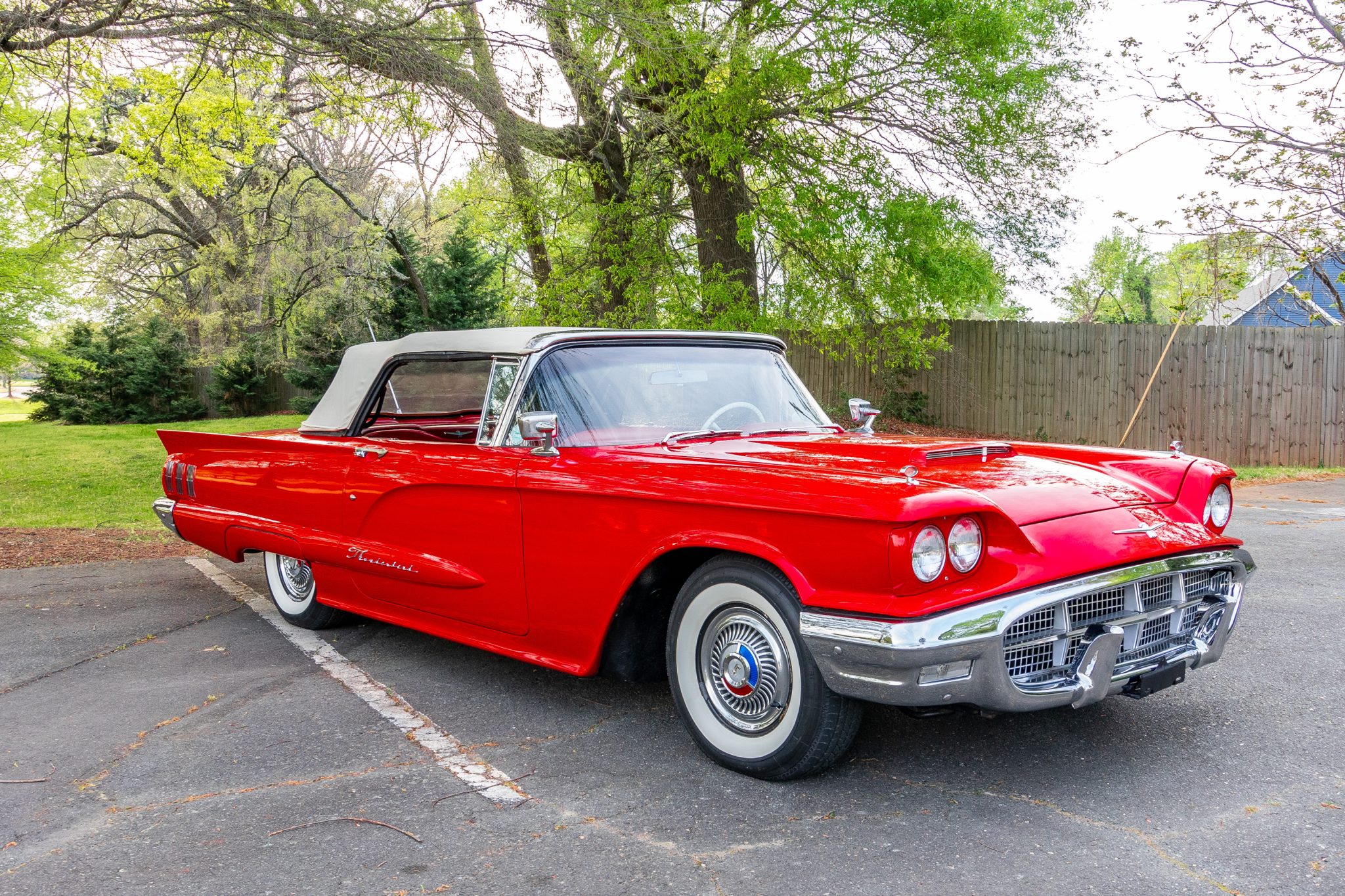 1960 Ford Thunderbird once owned by Barry Gibb of the Bee Gees