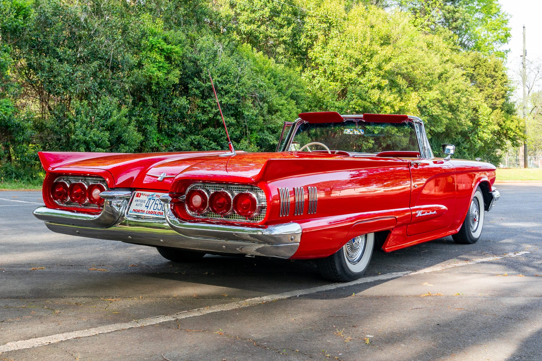 1960 Ford Thunderbird once owned by Barry Gibb of the Bee Gees