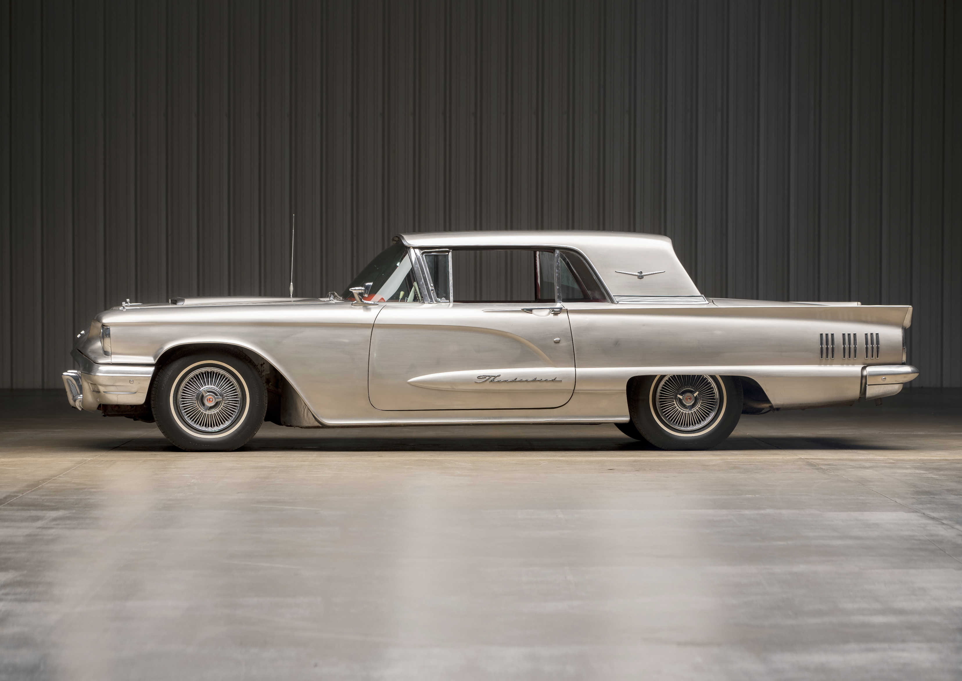 1960 Stainless Steel Ford Thunderbird Driver's Side View
