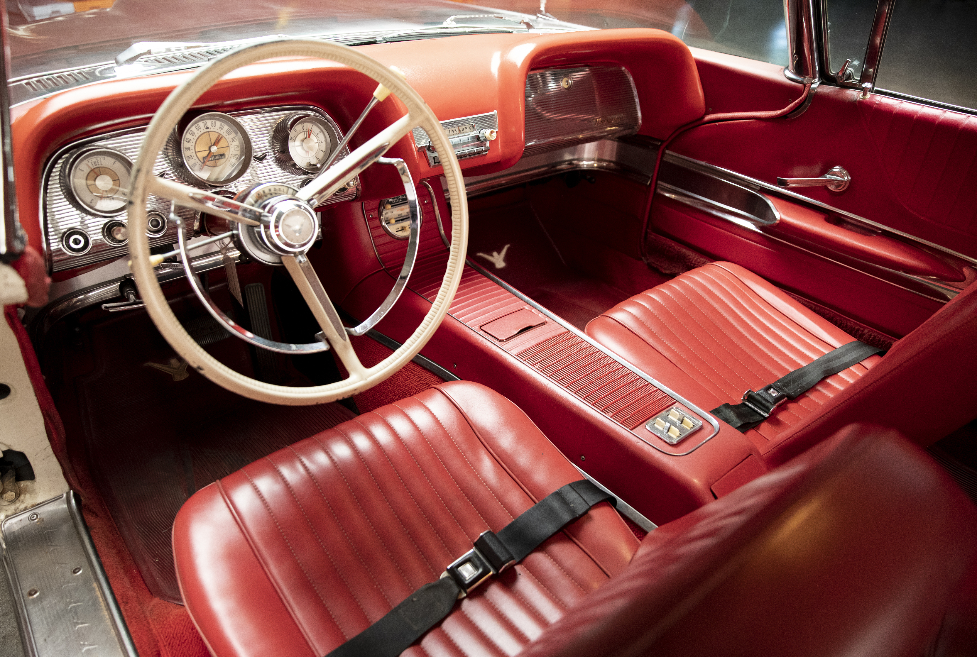 1960 Stainless Steel Ford Thunderbird- Interior