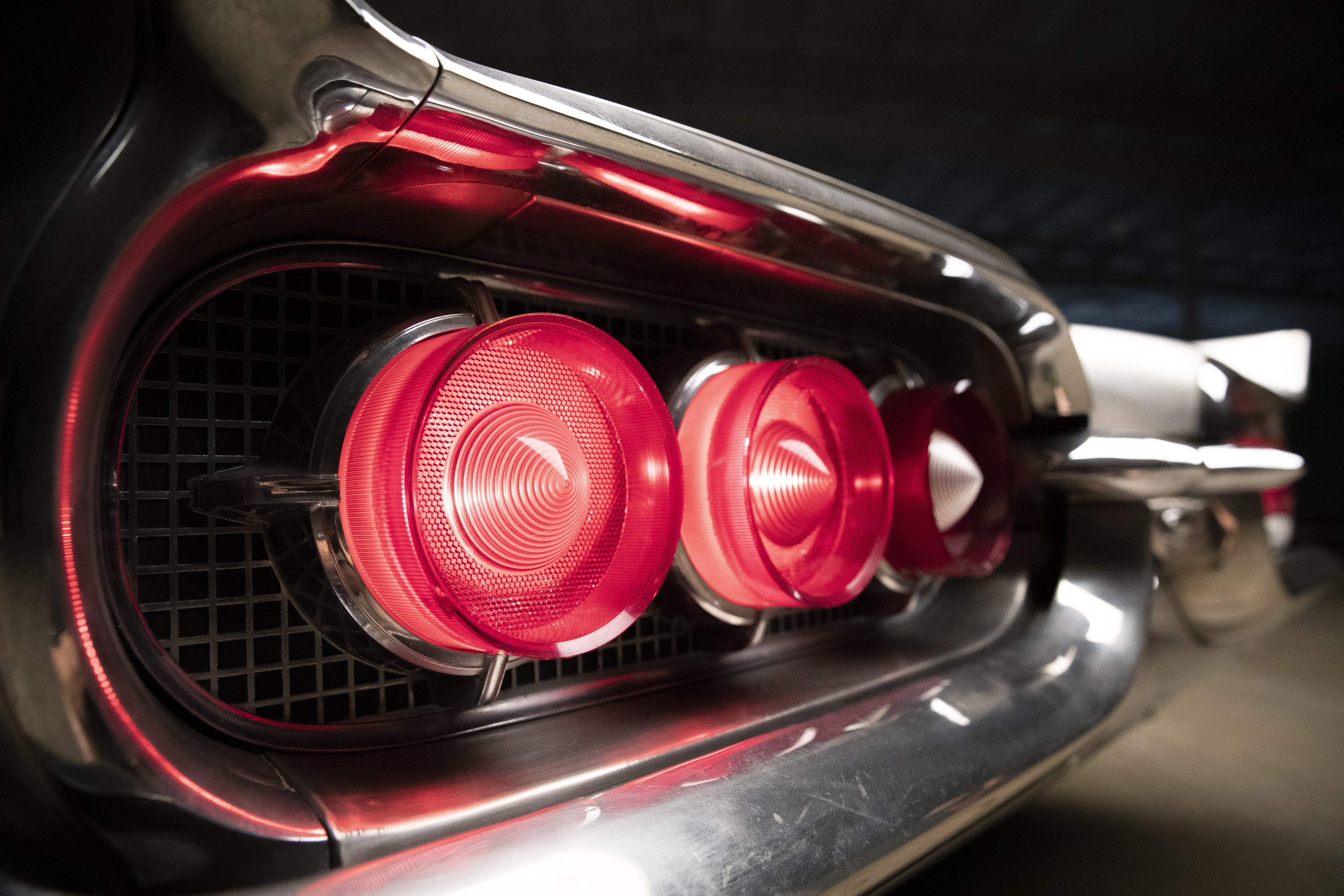 1960 Stainless Steel Ford Thunderbird-Taillights