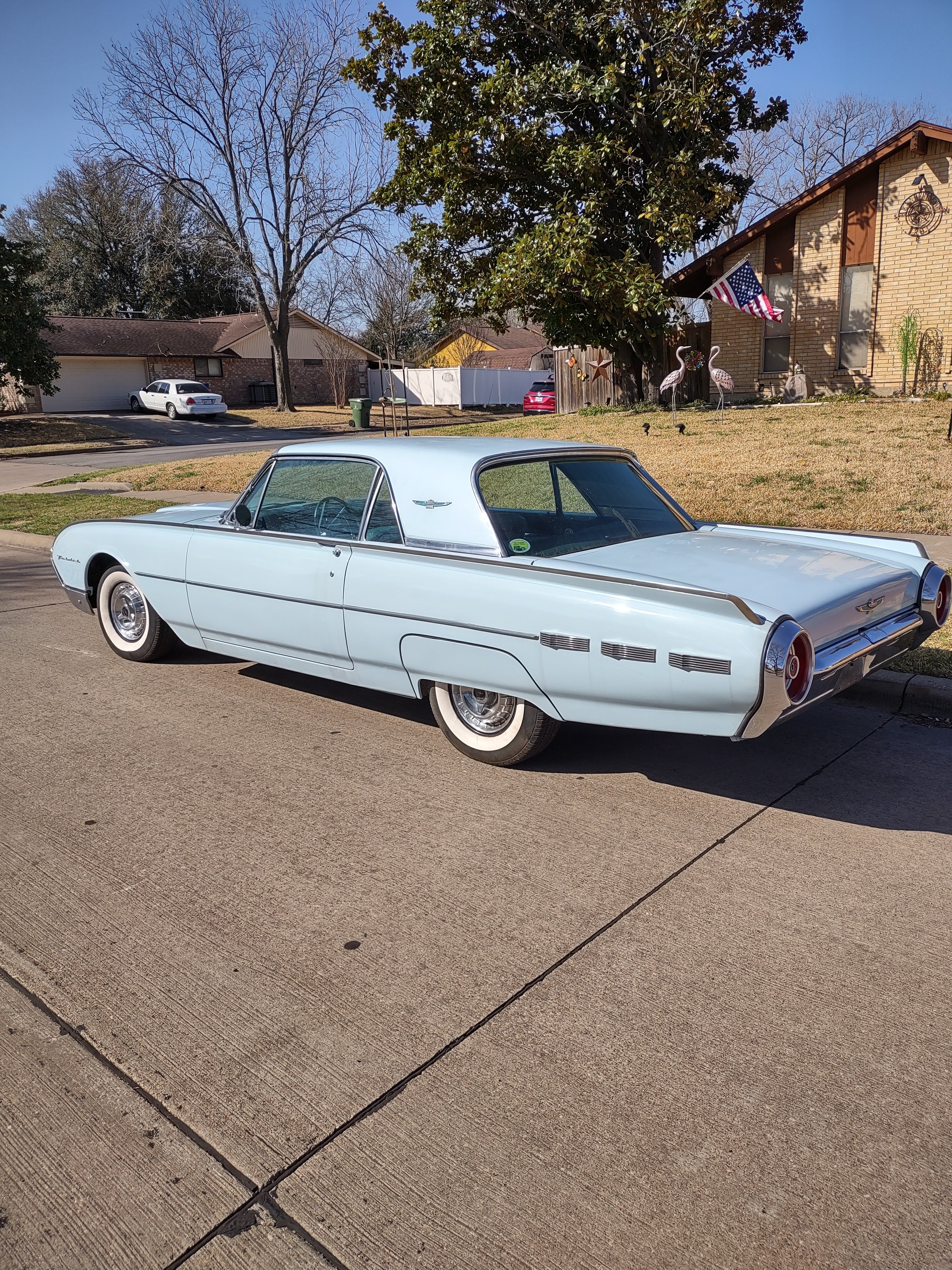 1962 T-Bird Powder Blue